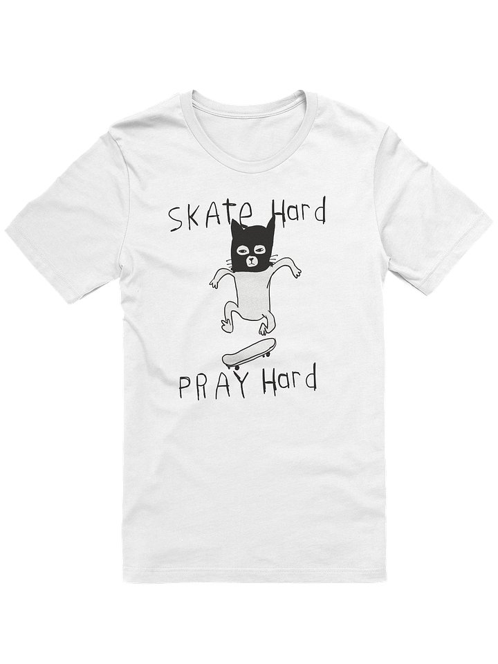Skate hard Pray hard Statement Tee product image (1)
