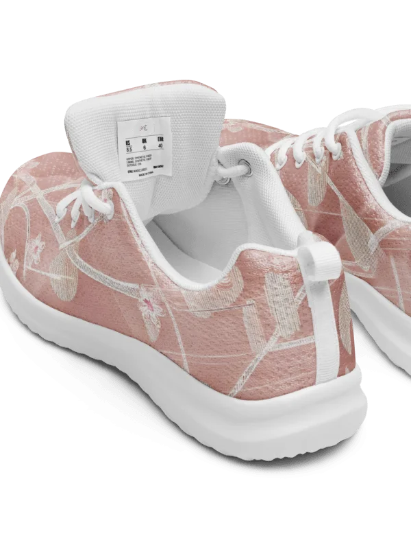 Women's Pretty & Pink Asian inspired Painted Athletic Kicks product image (4)