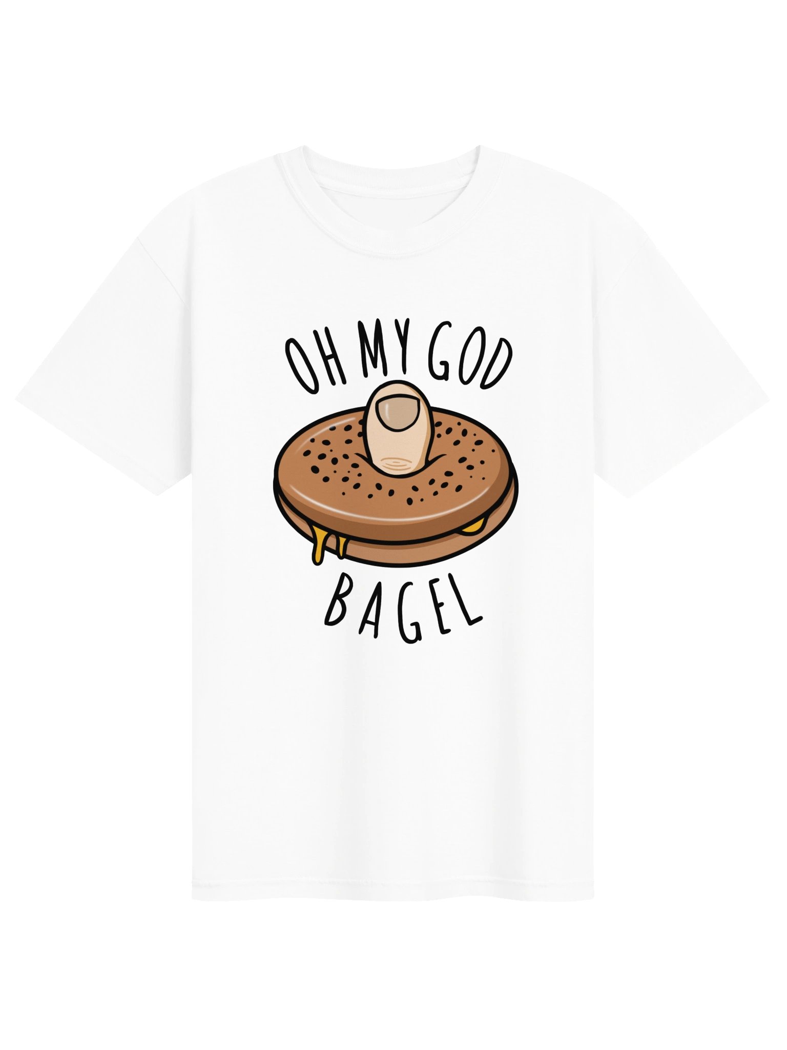 OMG Bagel Heavyweight T-Shirt product image (1)