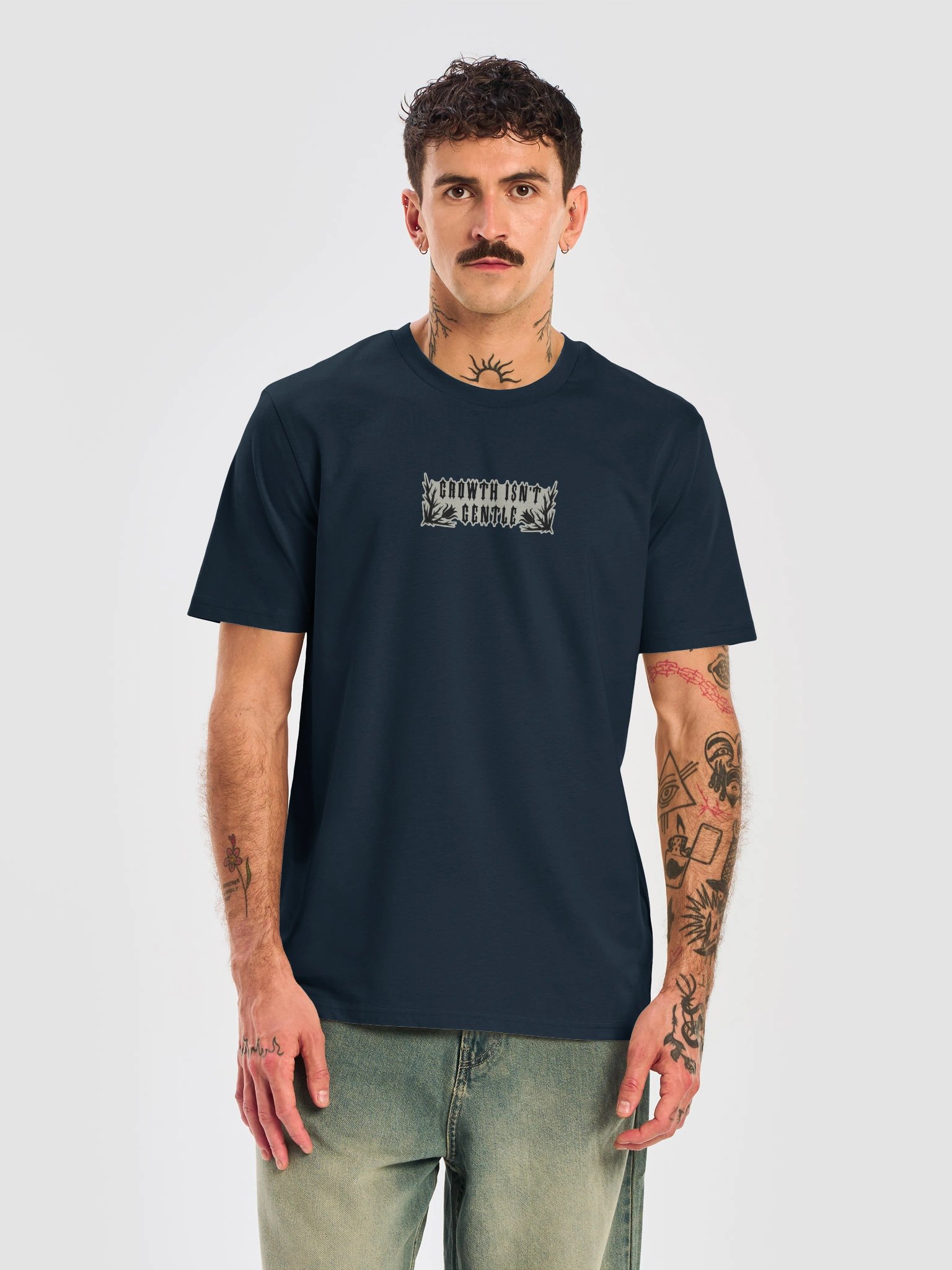 Growth Isn't Gentle - BB x SS Tee product image (2)