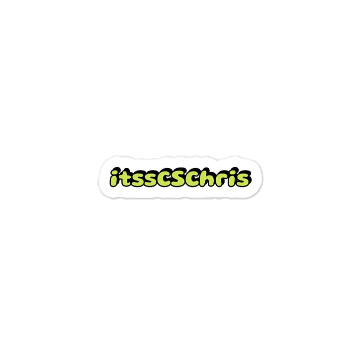 itssCSChris Sticker product image (1)