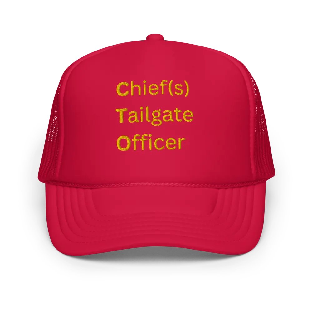 Chief(s) Tailgate Officer Trucker Hat product image (1)