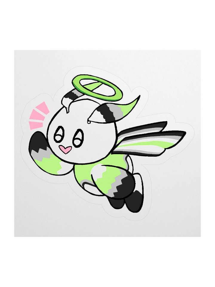 Agender Chao 3" Sticker product image (1)