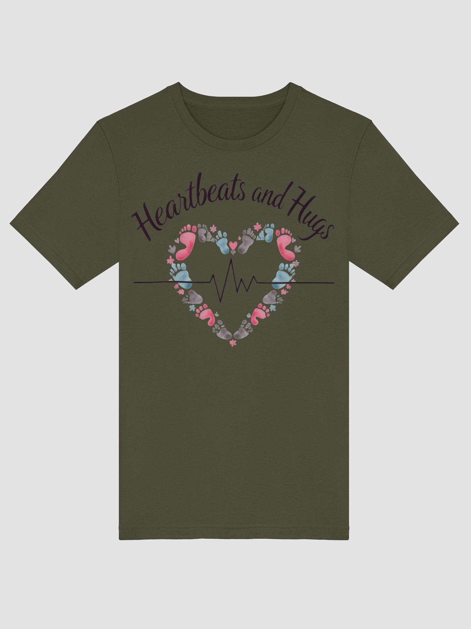 Ekg, Heartbeat and Hug T-Shirt product image (29)