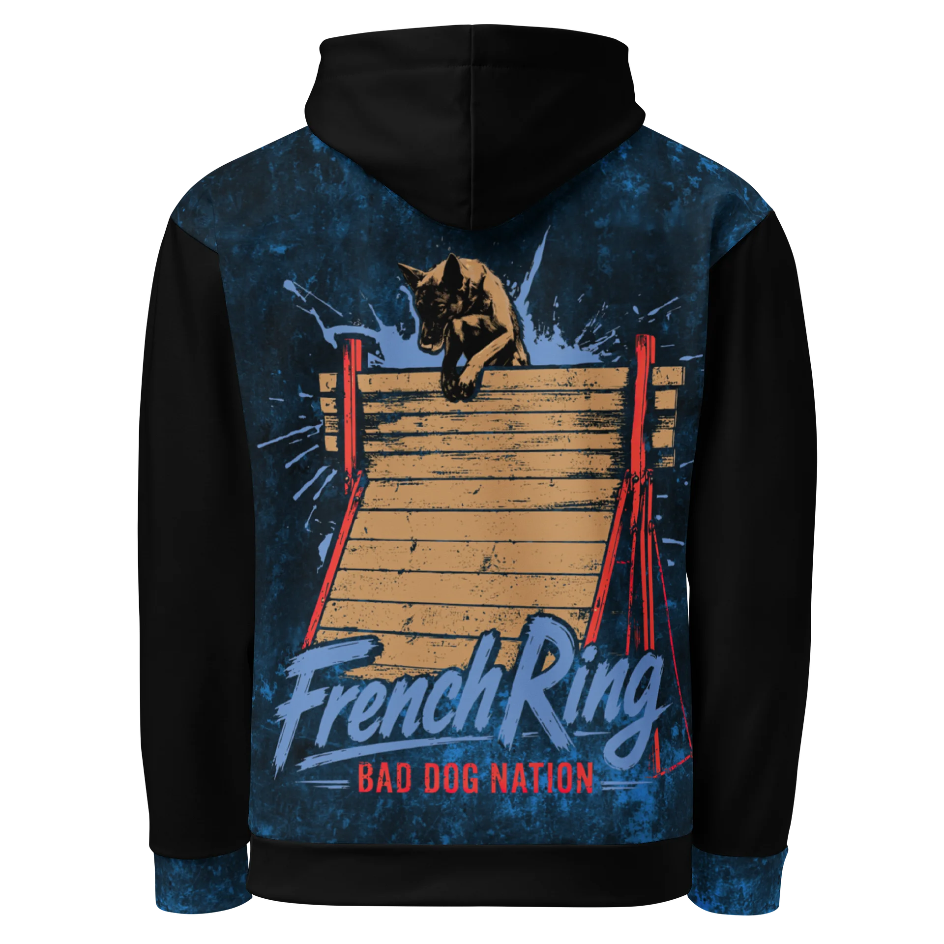 French Ring Palisade - Adult All-Over Print Unisex Hoodie product image (1)