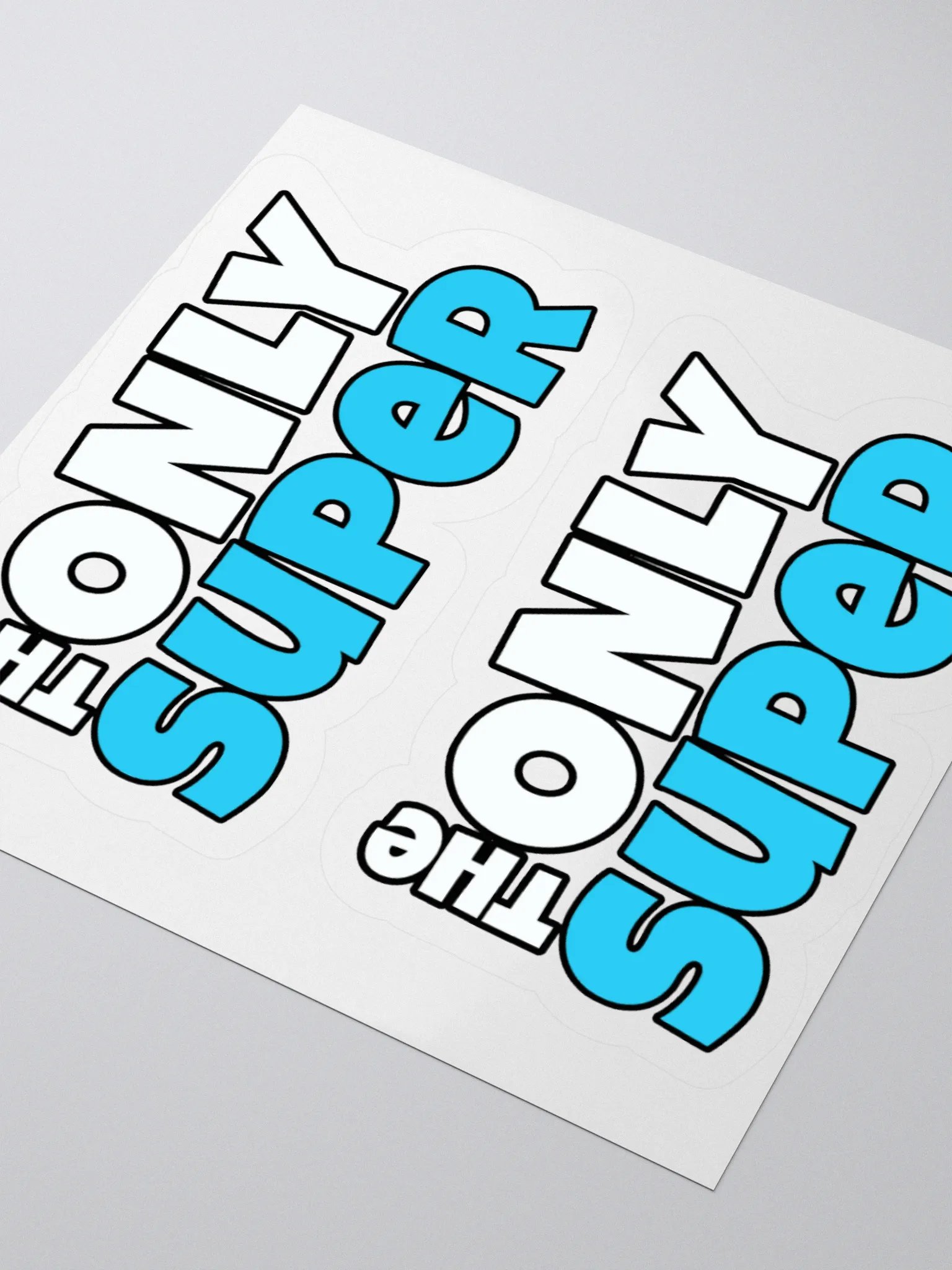 TheOnlySuper - Kiss Cut Stickers product image (9)