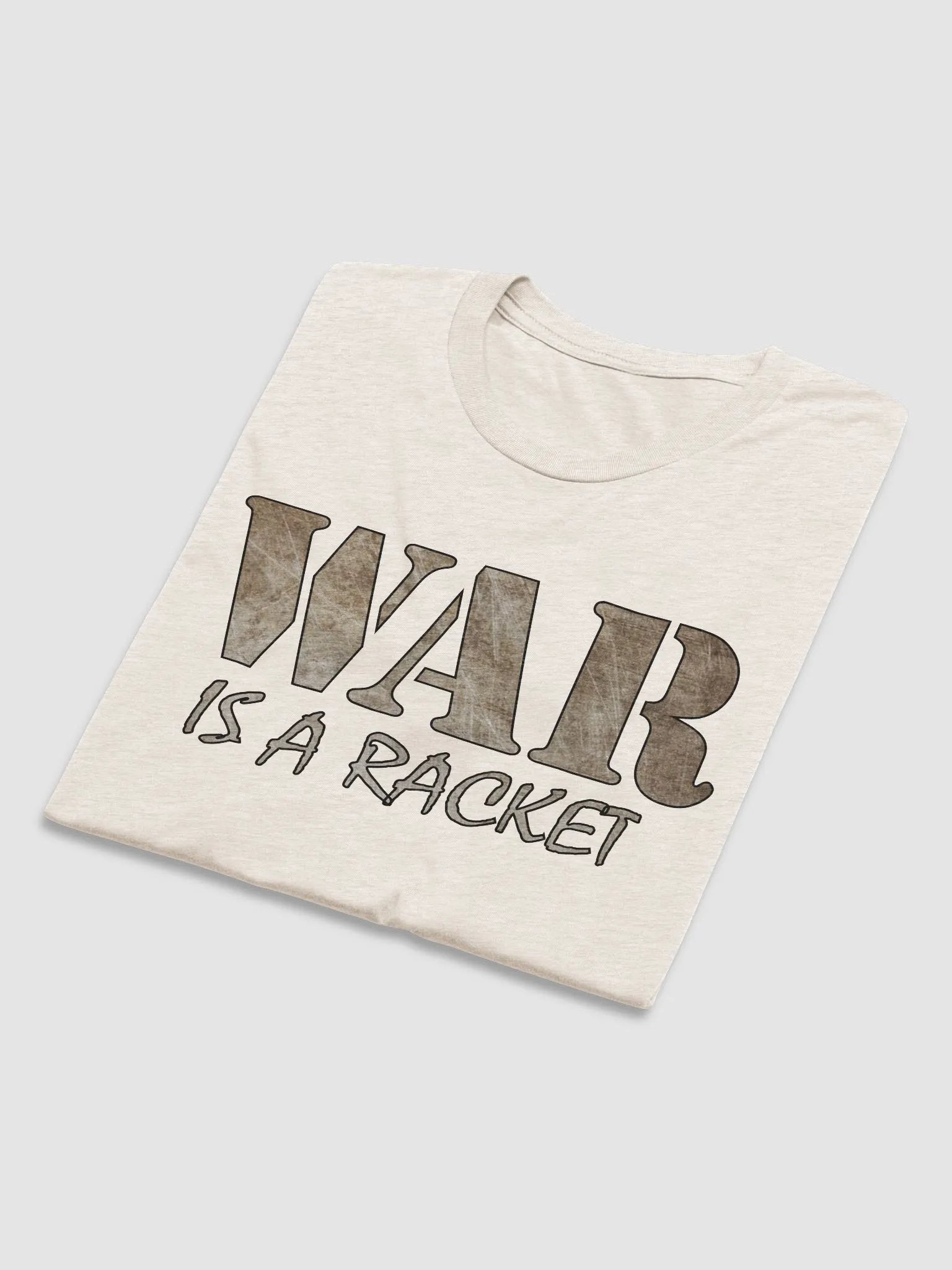 War Is A Racket - Metal - Bella+Canvas Triblend Short Sleeve T-Shirt product image (3)