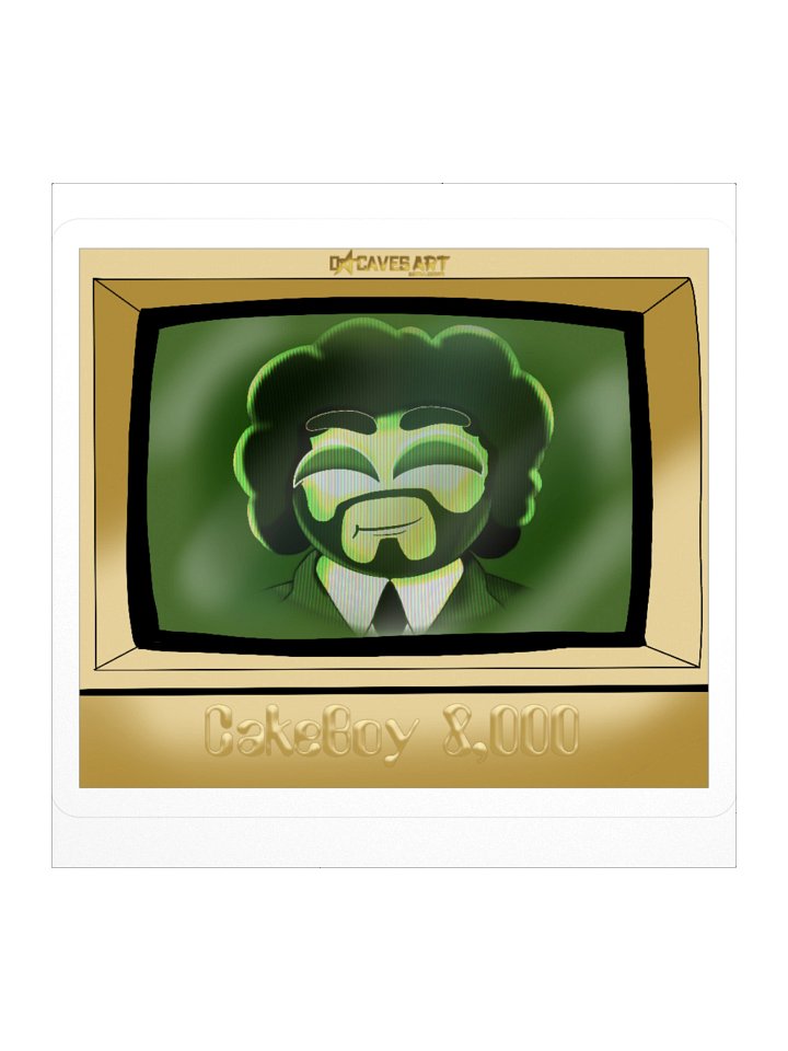 Mr. Caves Sticker product image (1)