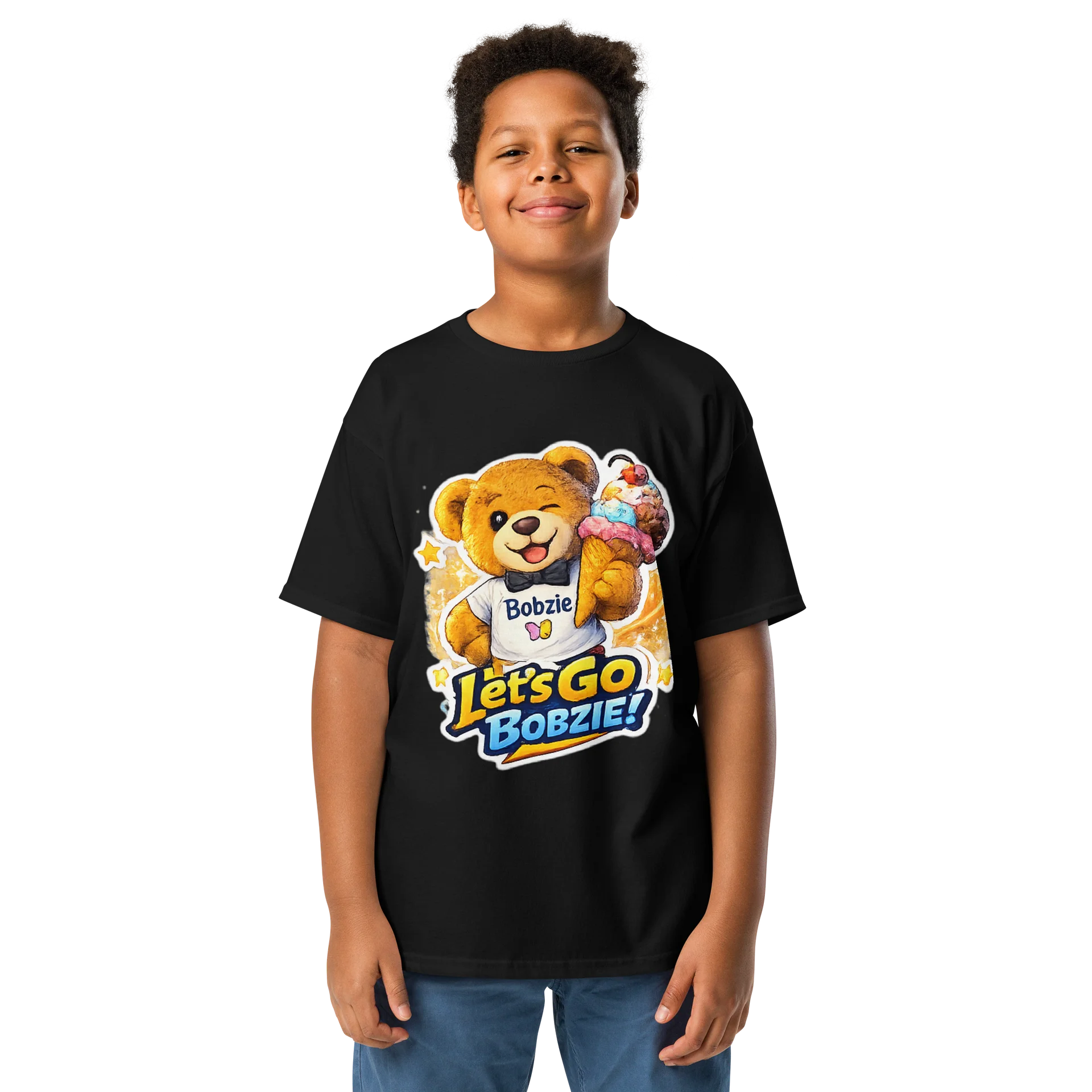 Bobzie Playful Adventure Kids Tee | Imagination Edition by FayzieBobs product image (1)