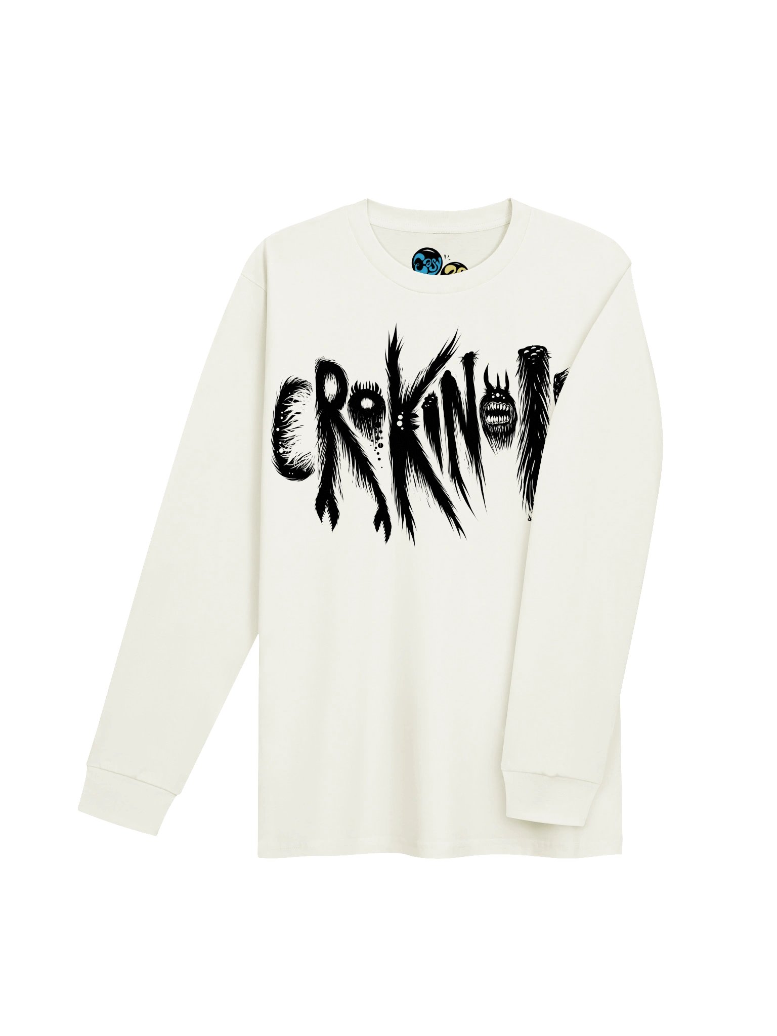 Crokinole Monster Long Sleeve Tee product image (3)