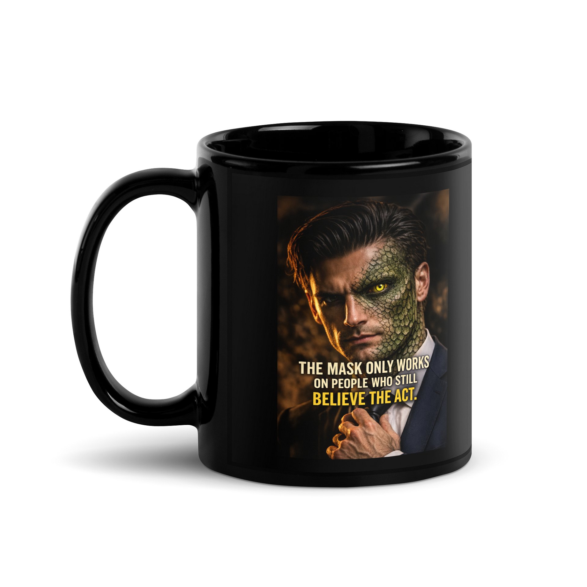 Don’t Believe The Act - Mask Hybrid Mug product image (1)