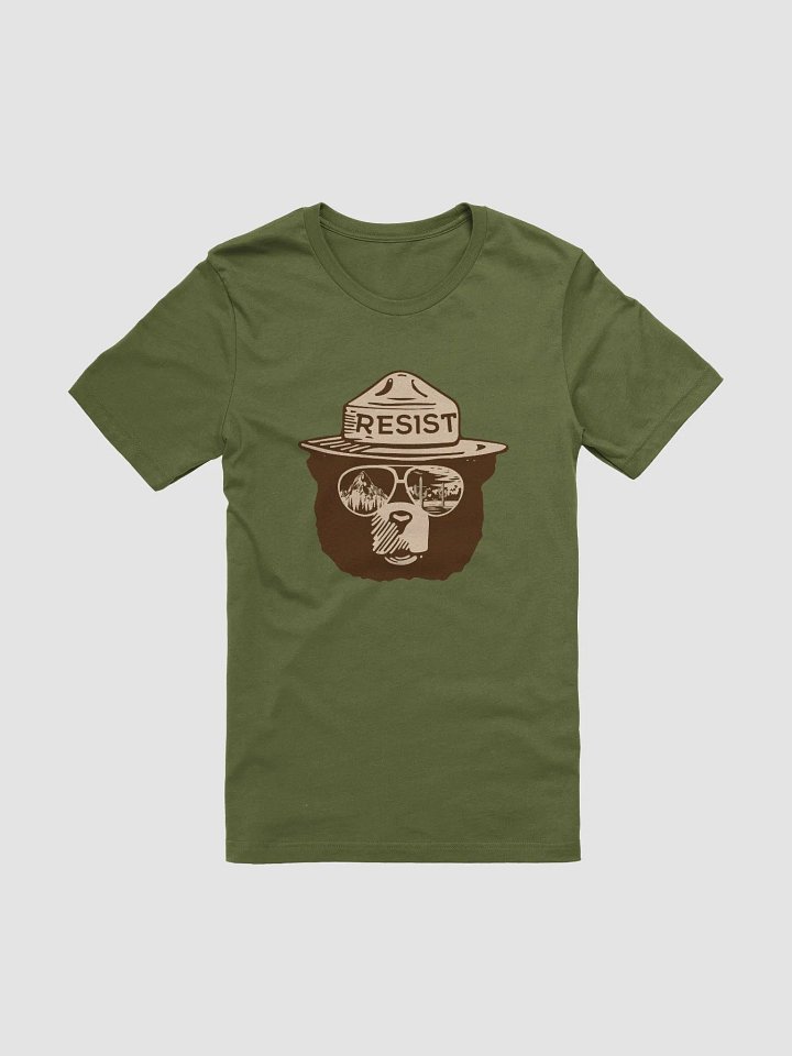 Smokey RESIST Mountain Forests Comfort Fitted T-Shirt Alt National Parks Wear Resistance Rangers product image (1)