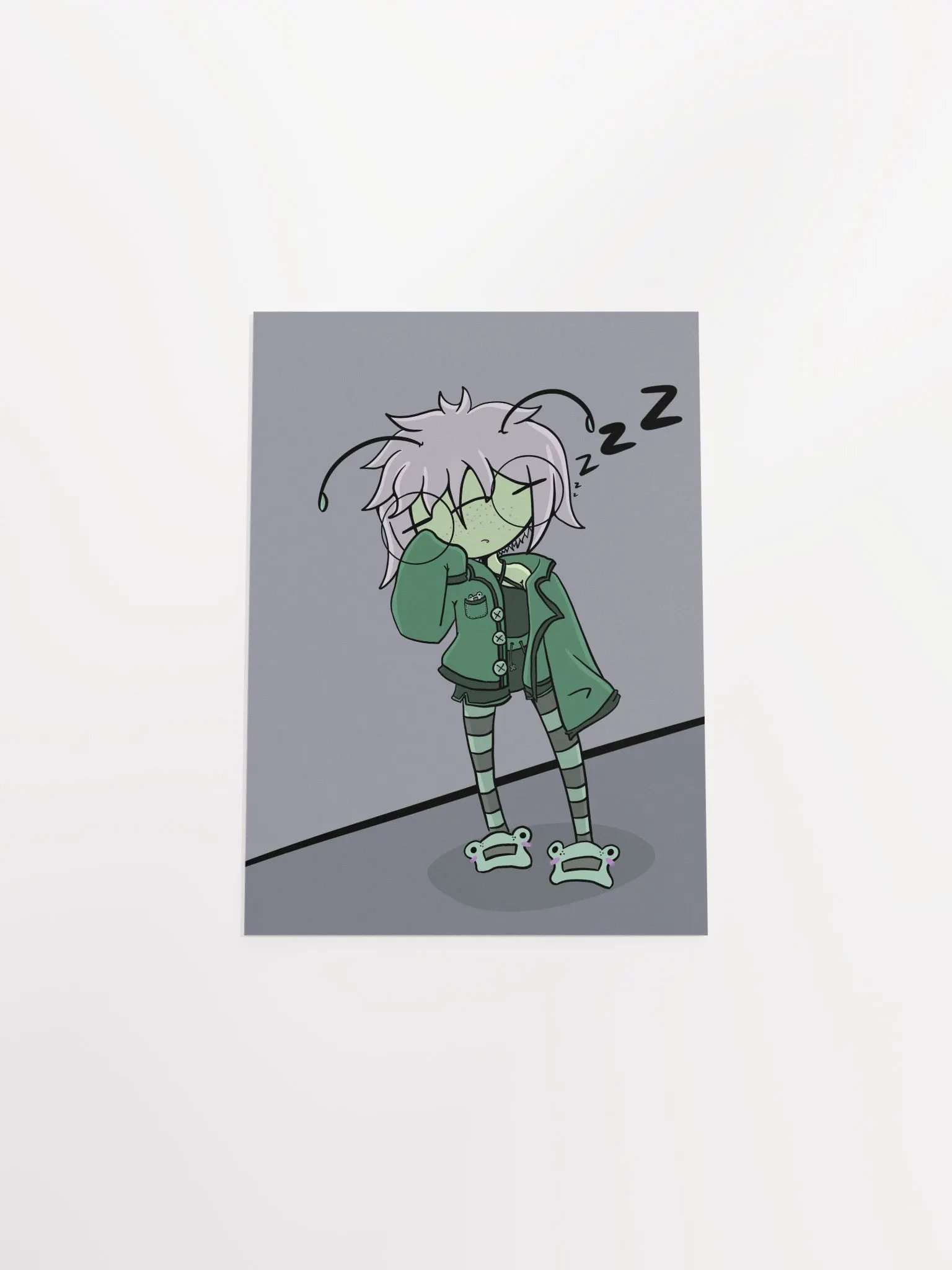 Sleepy Rhaps Print product image (4)