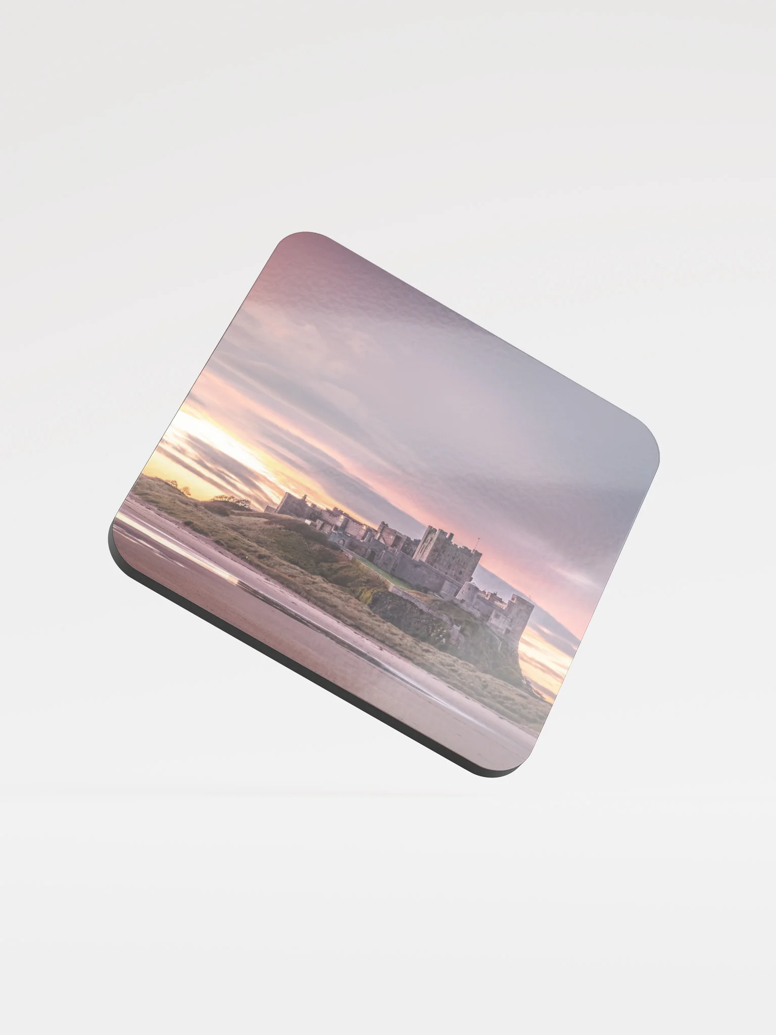 Bamburgh Castle Cork Coaster product image (1)