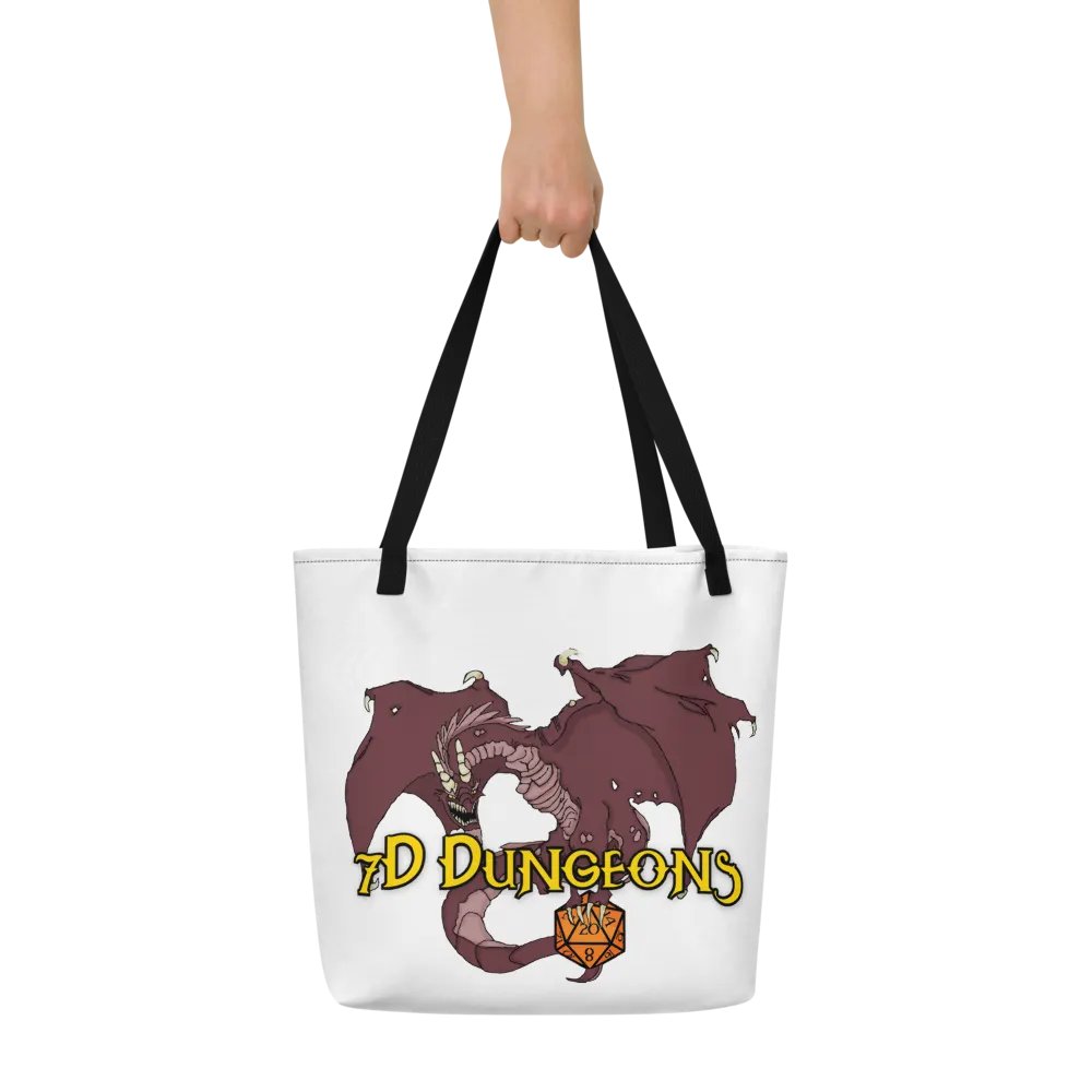 Dragon Tote Bag product image (6)