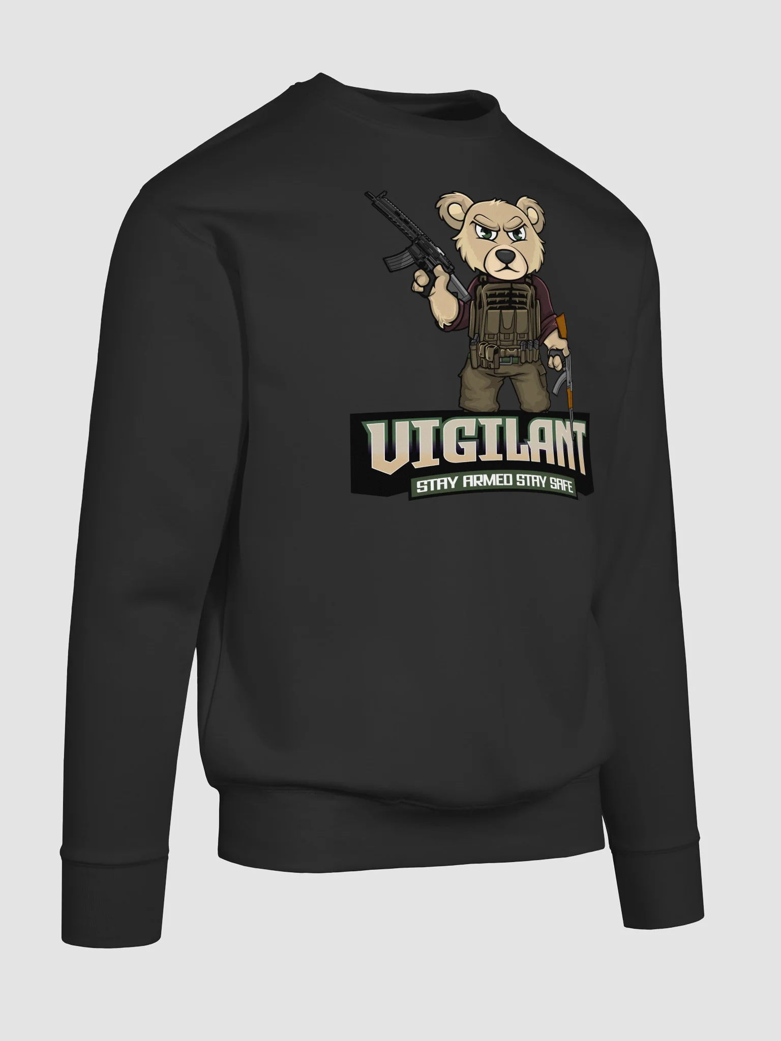 Vigilant Bear Sweatshirt product image (10)