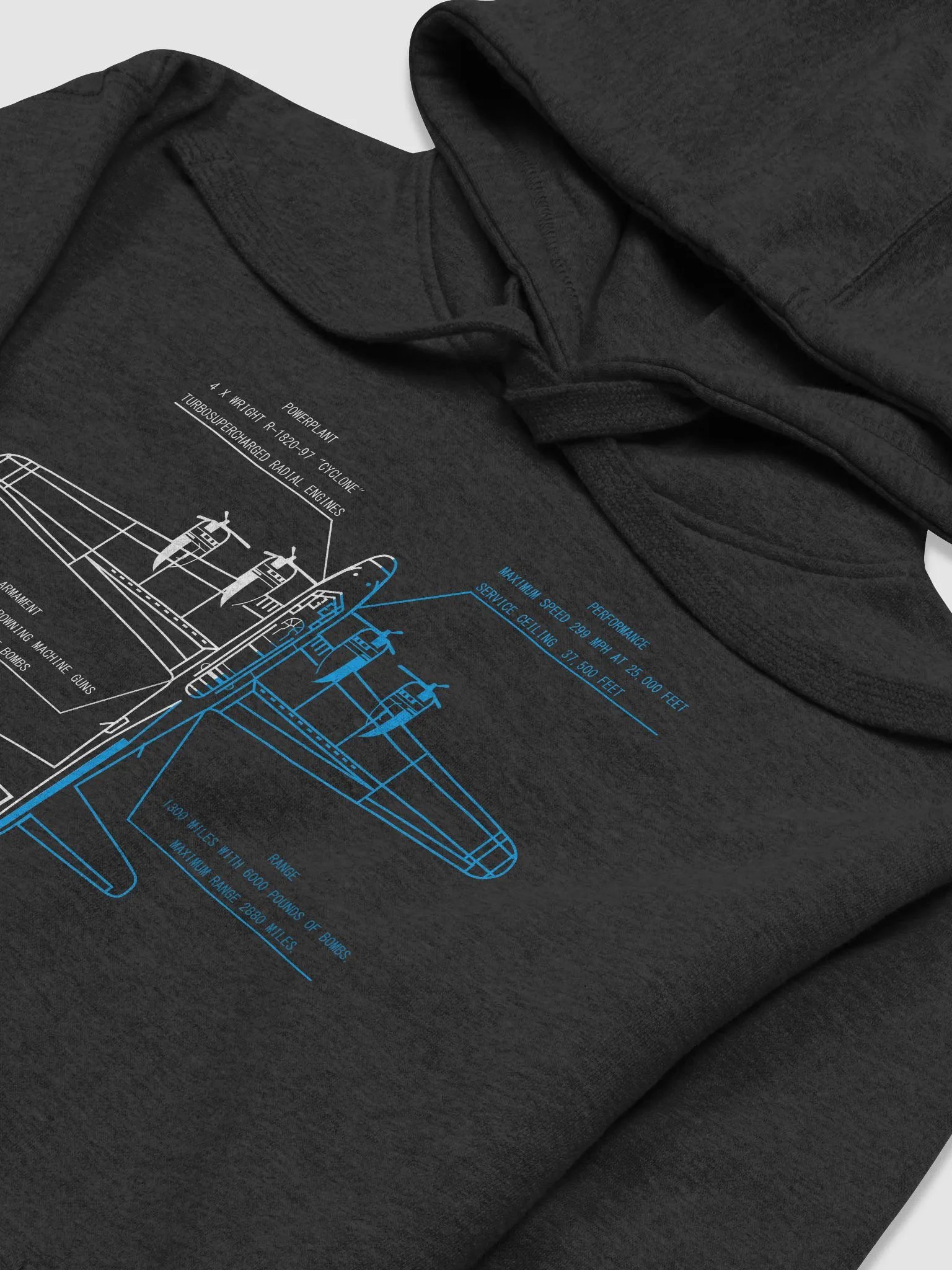 B-17F (White and blue print) product image (3)