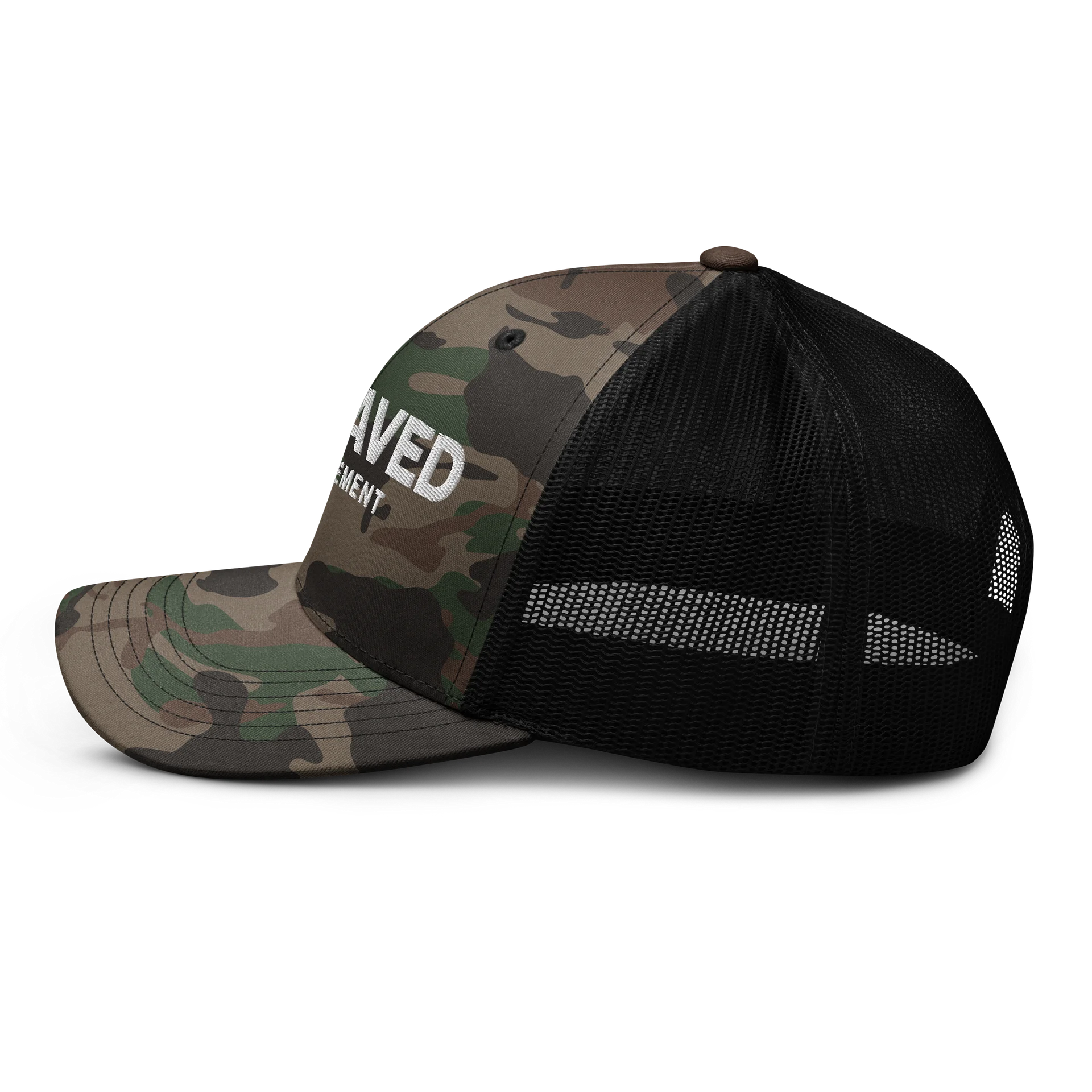 SAVED Movement Camo Trucker Hat product image (3)