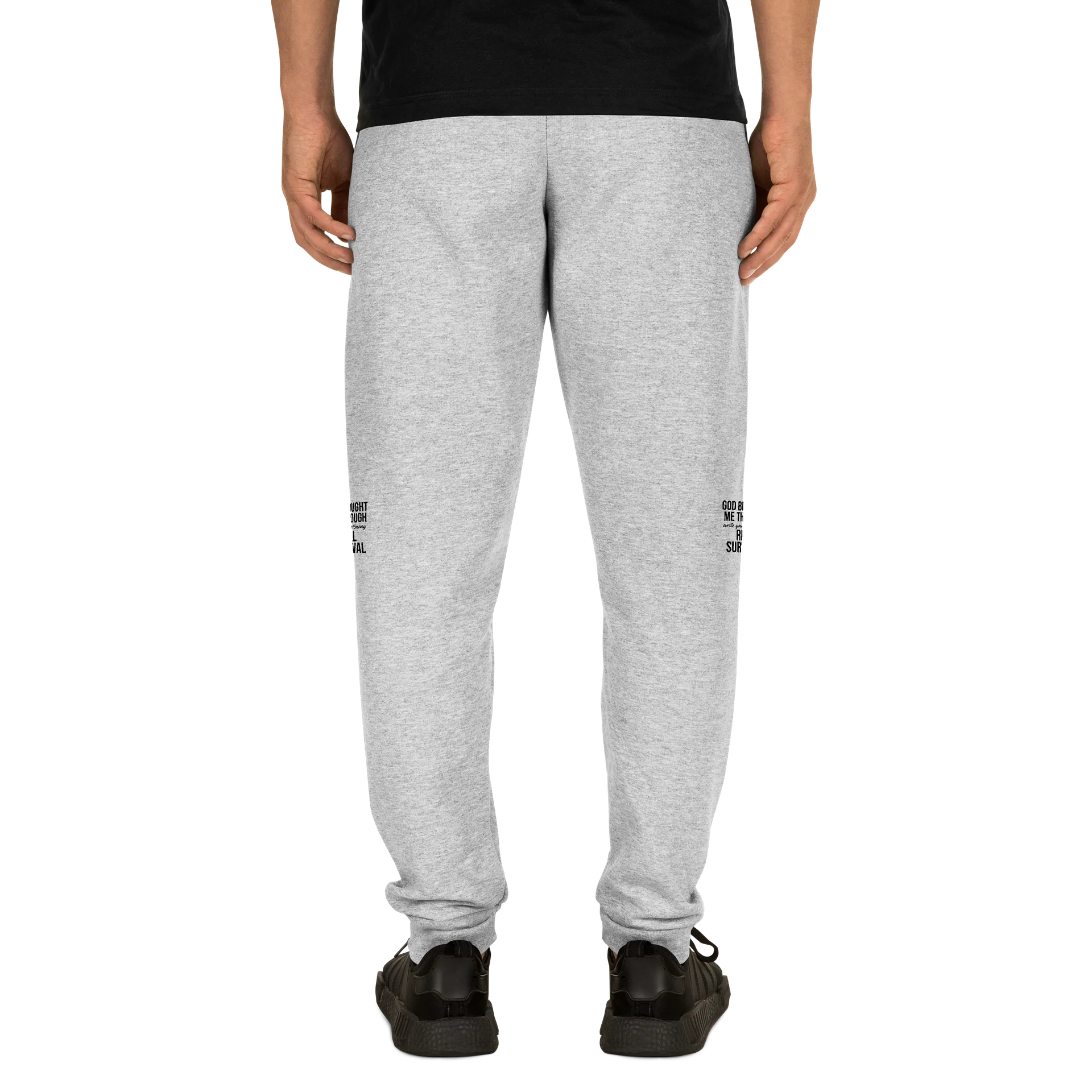 God Brought Me Through “Real Survival” Joggers | GBMT Premium Comfort Sweatpants product image (11)