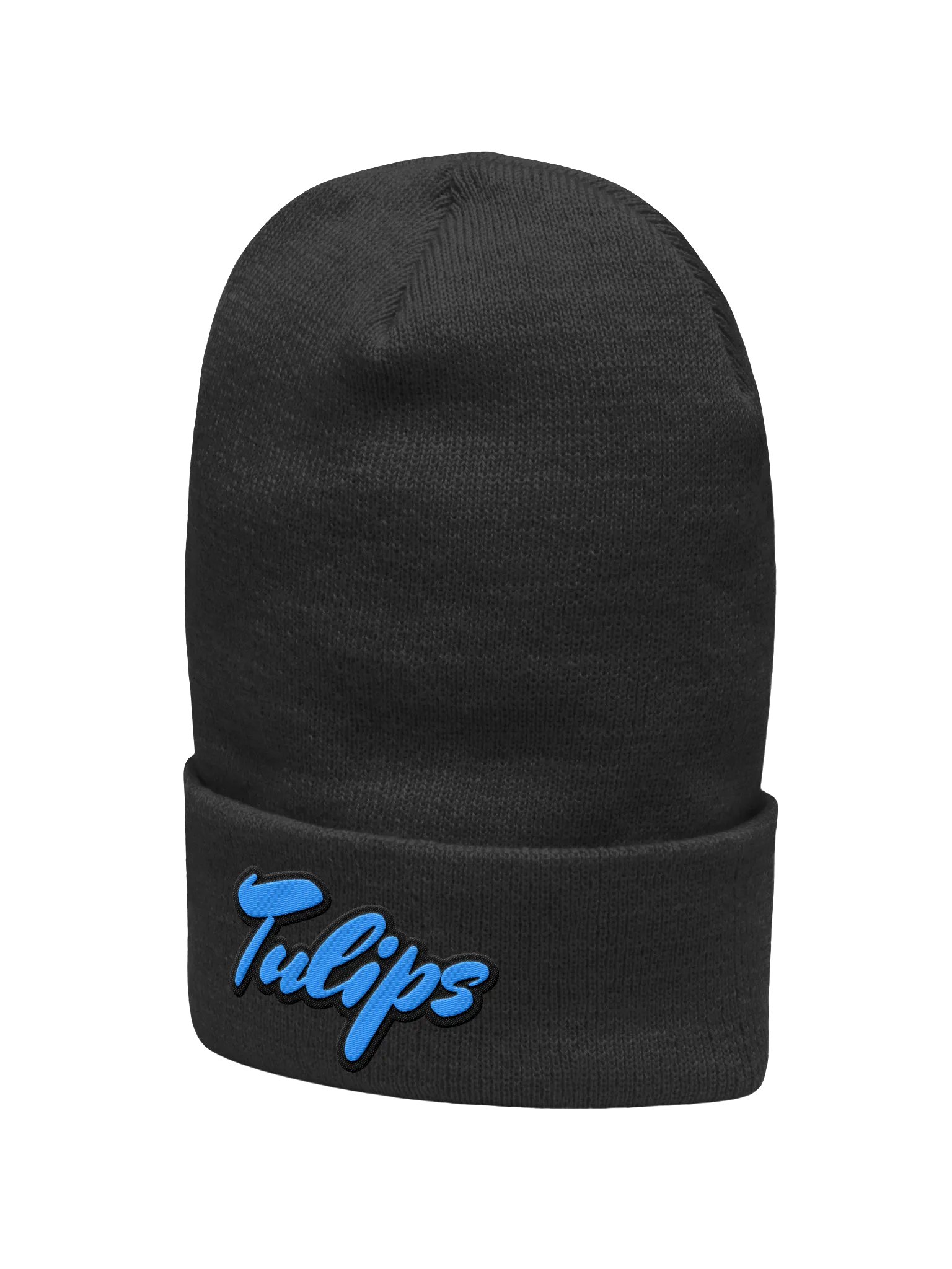 Tulips Script Cuffed Beanie product image (1)