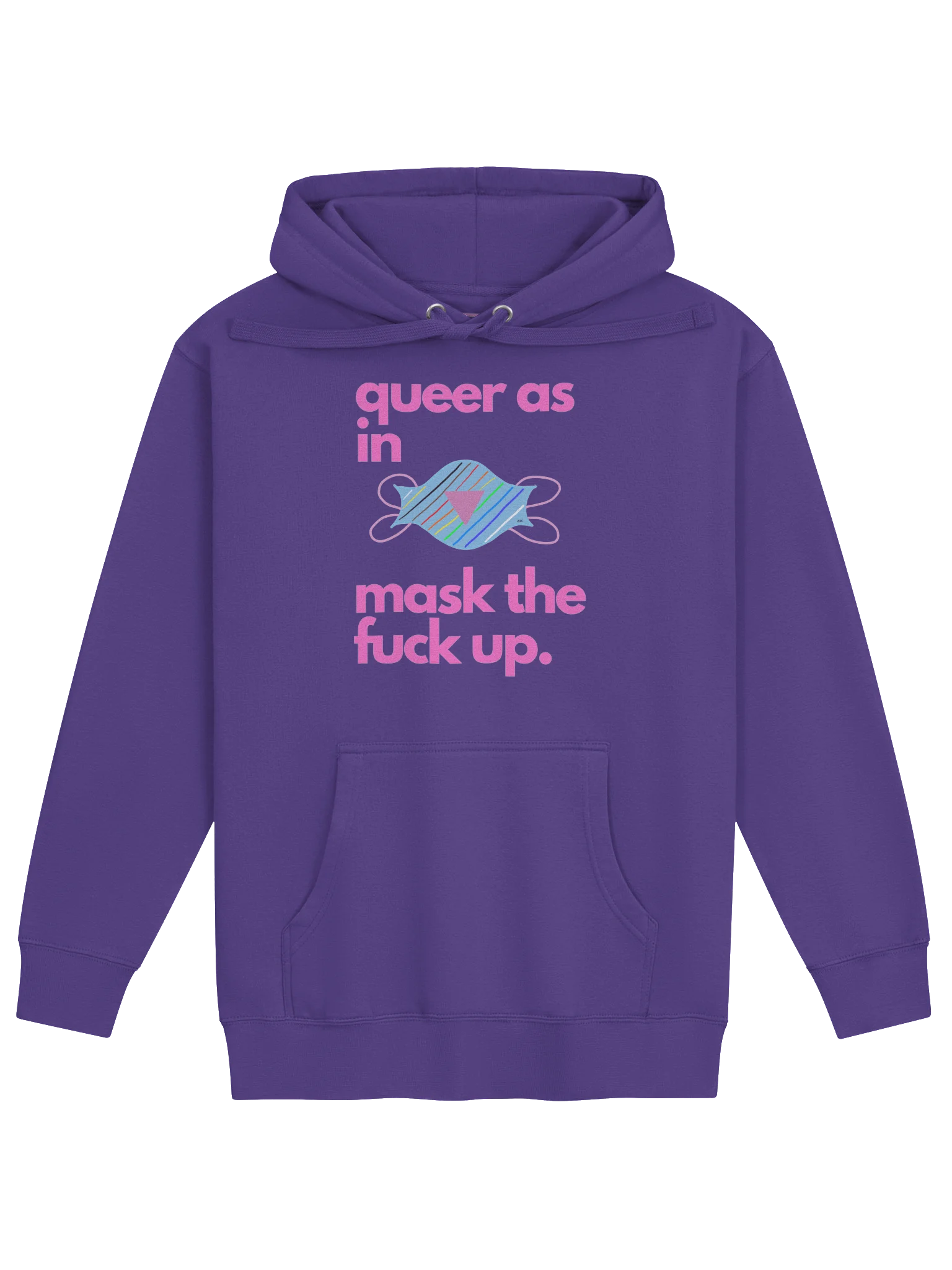 Queer As In Mask TF Up hoodie product image (17)