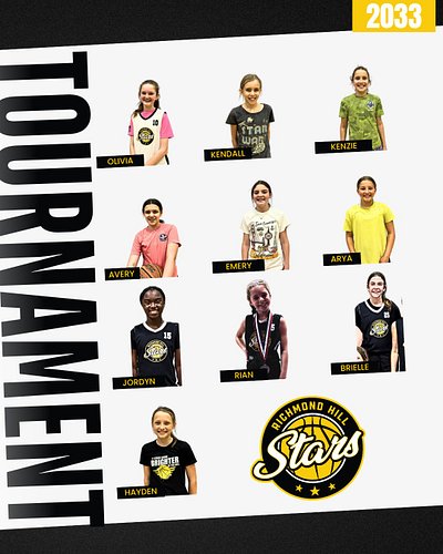 Say hello to this weekends roster