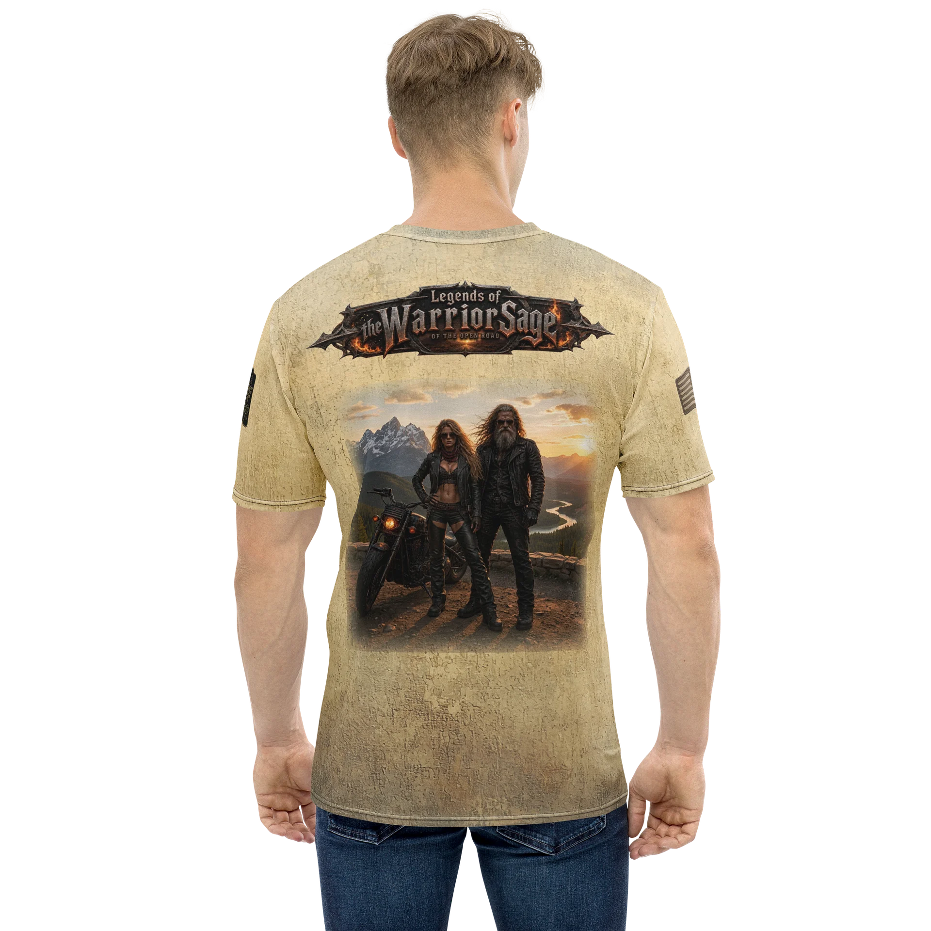 Warrior Sage Land of the Free MötoGraffitti Tee product image (1)
