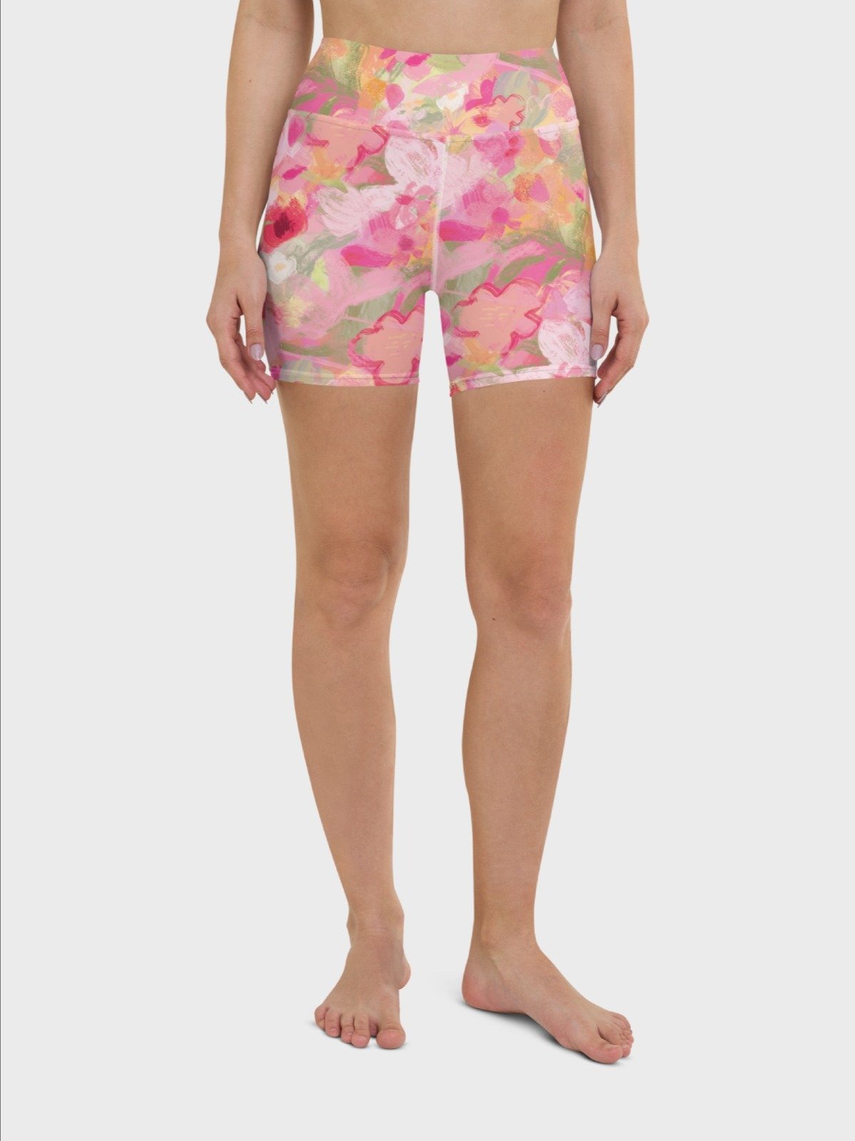 Printed Shorts "Sweet Pastel Florals of Spring" product image (3)