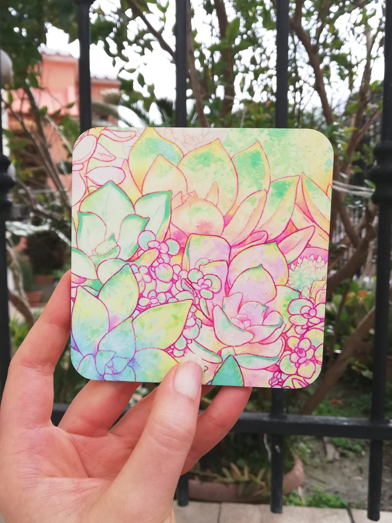 Grassy Coaster V1 product image (1)