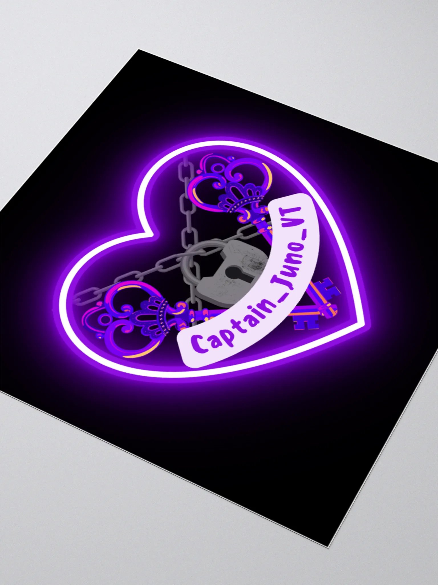 2 Keys 1 Lock Sticker Set product image (3)