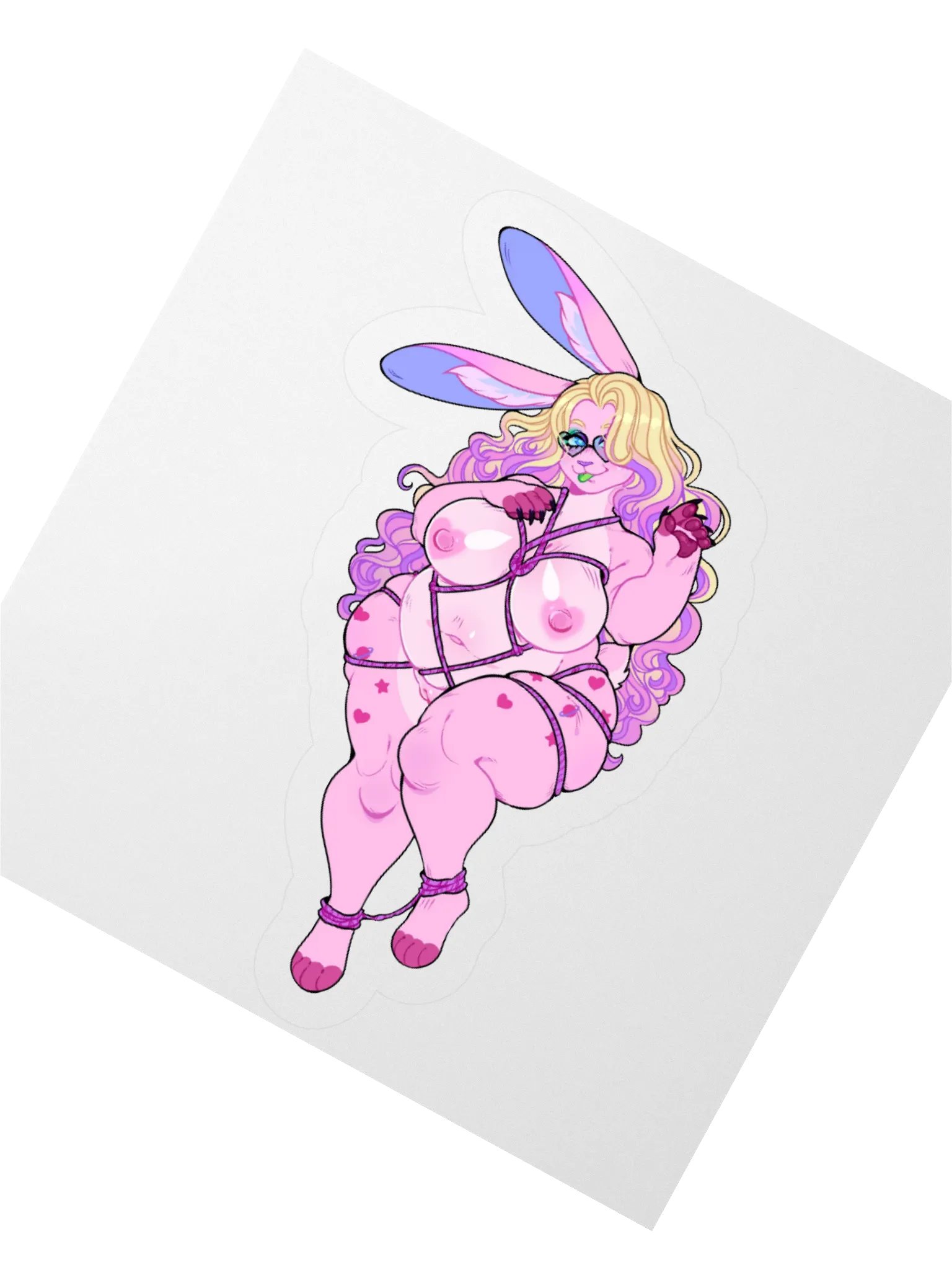 Bun Shibari Sticker (Front) product image (5)