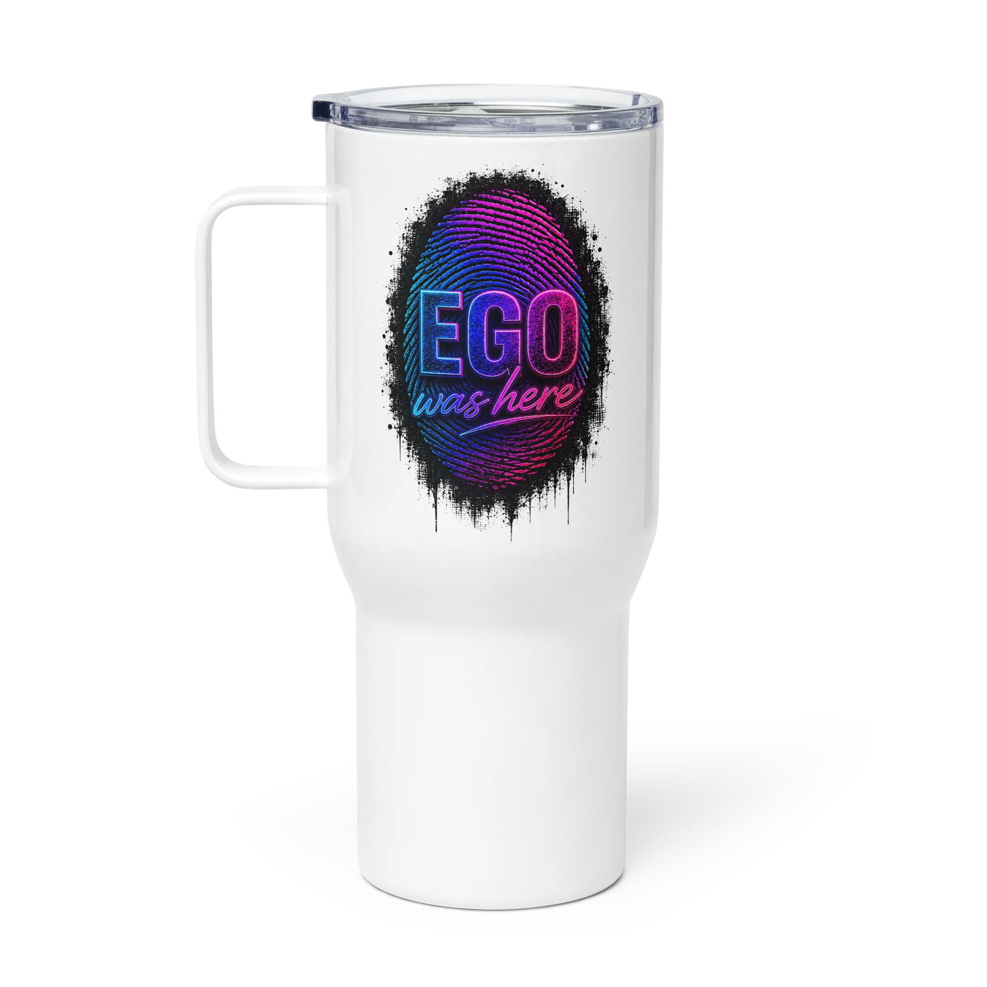 Fingerprint Travel Mug with Handle product image (2)