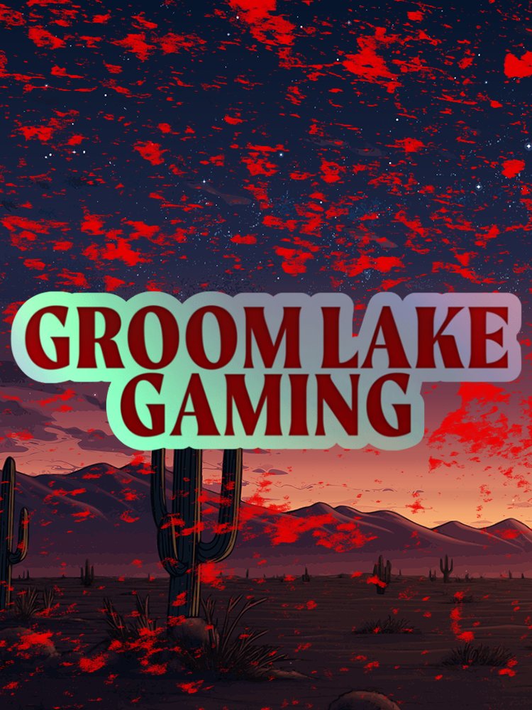 Groom Lake Gaming Holographic Sticker product image (1)