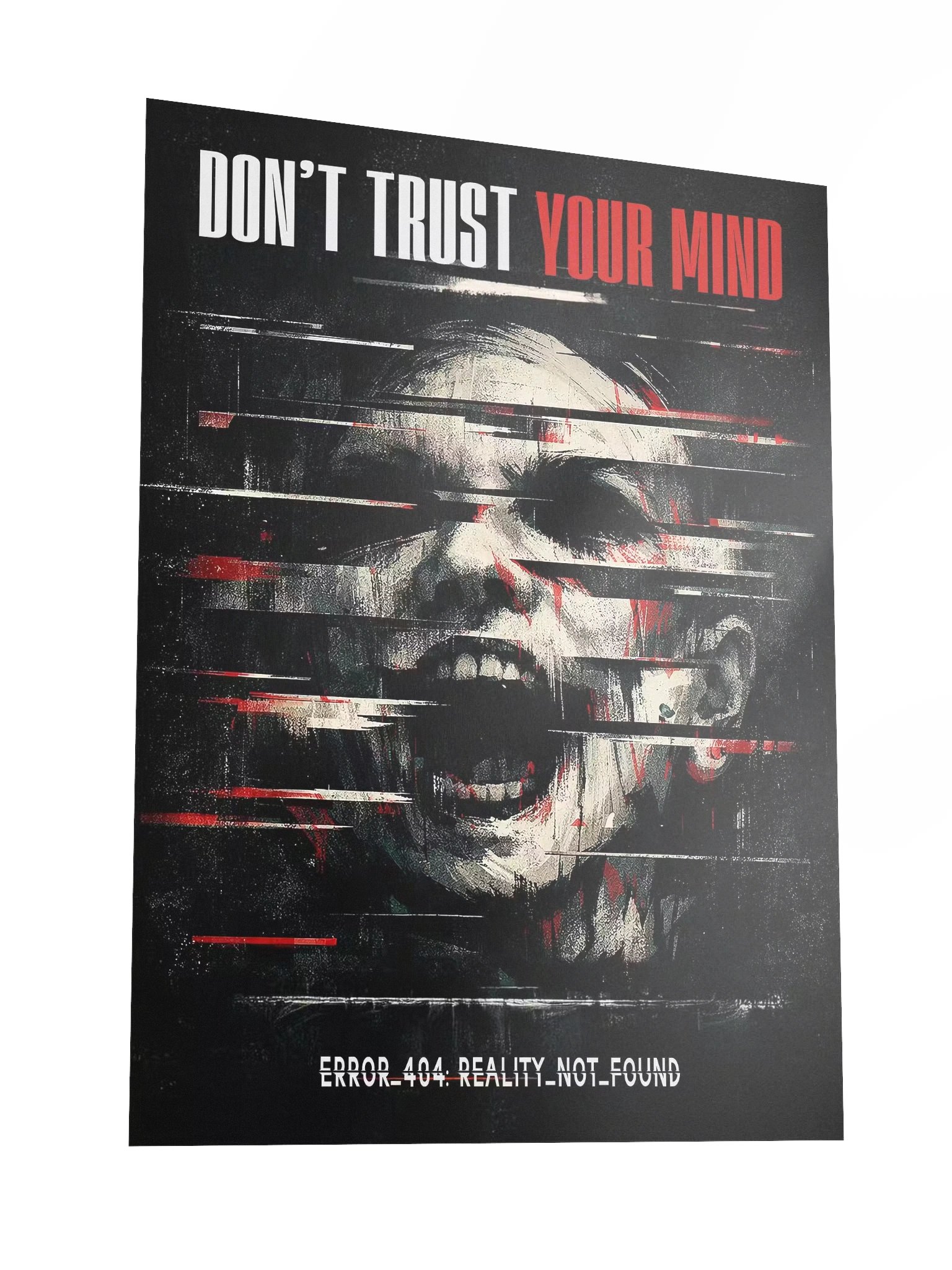 Don’t Trust Your Mind Horror Wall Art product image (3)