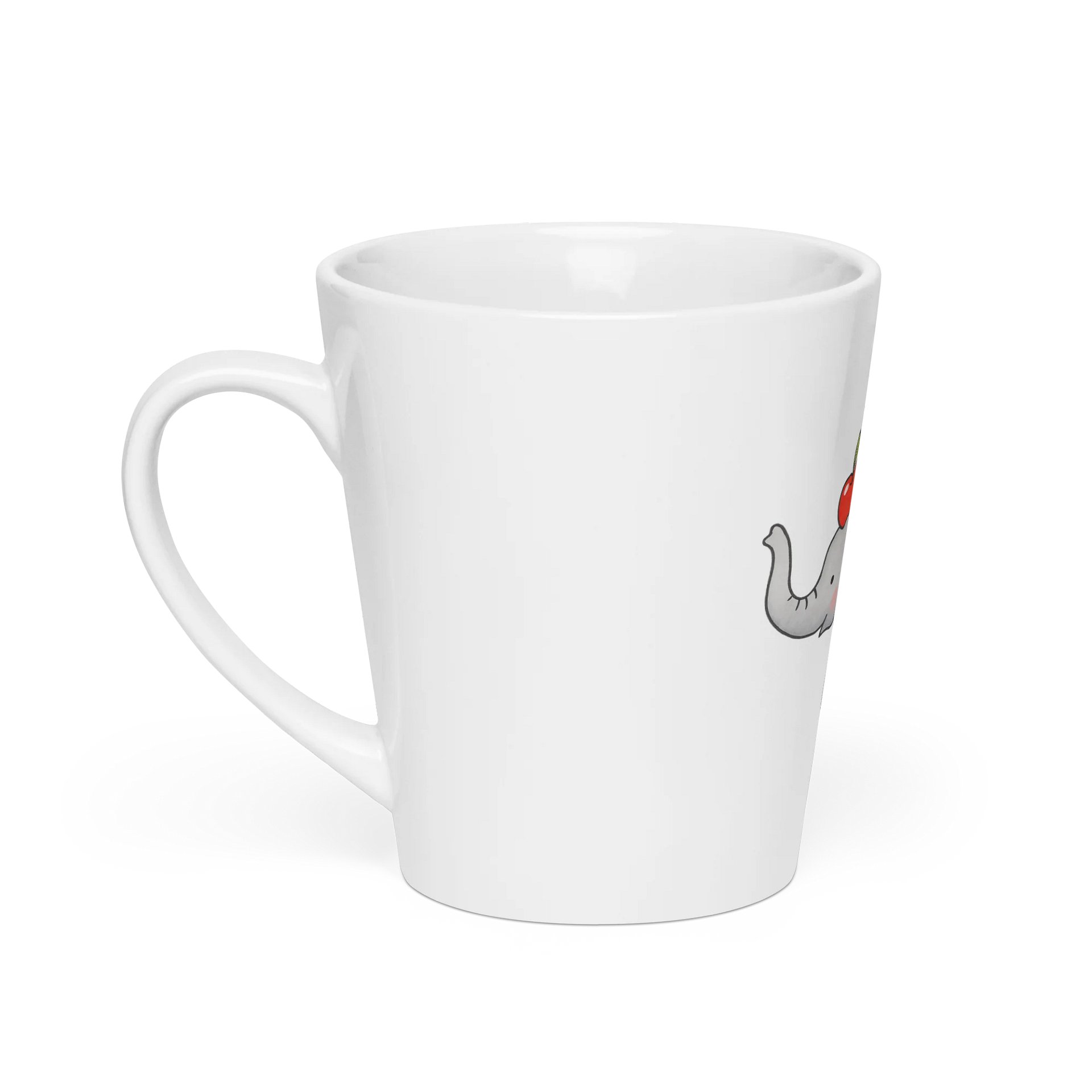 Whimsical Elephant Apple Latte Mug product image (1)