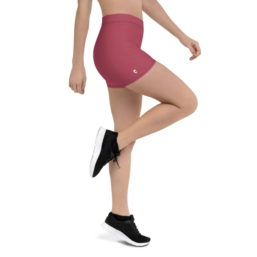 Dark Red Everyday Seamless Shorts product image (2)
