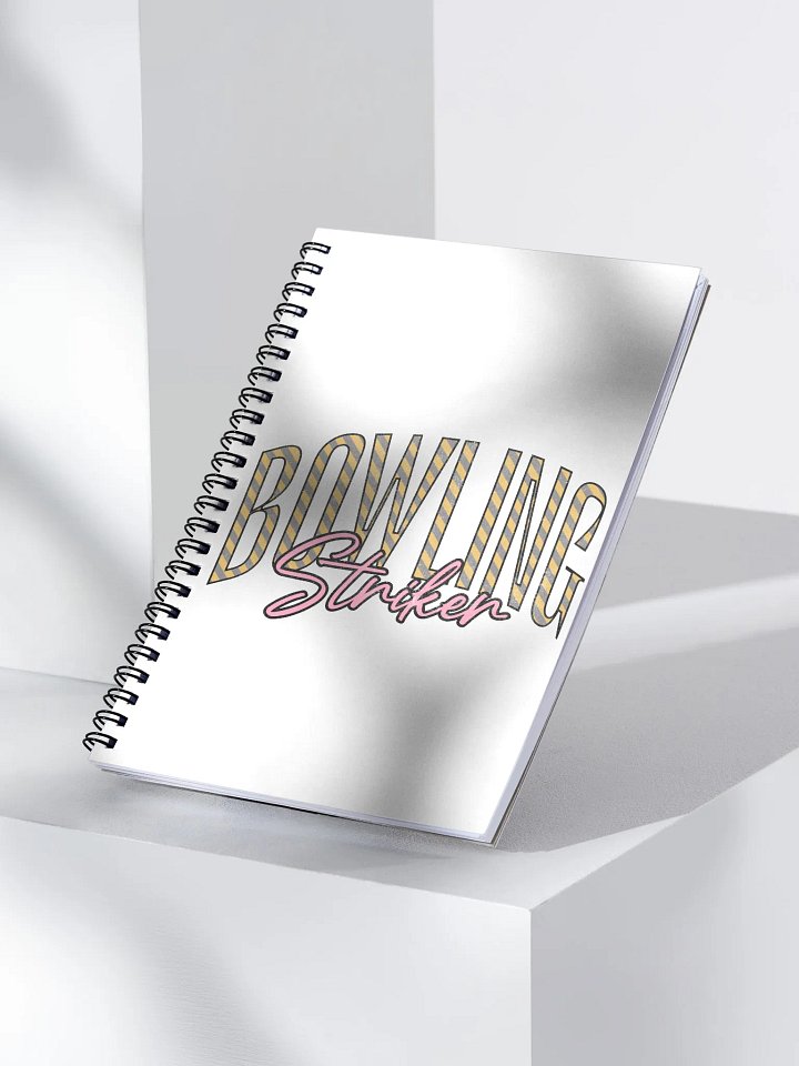 Bowling Striker Spiral Notebook product image (2)