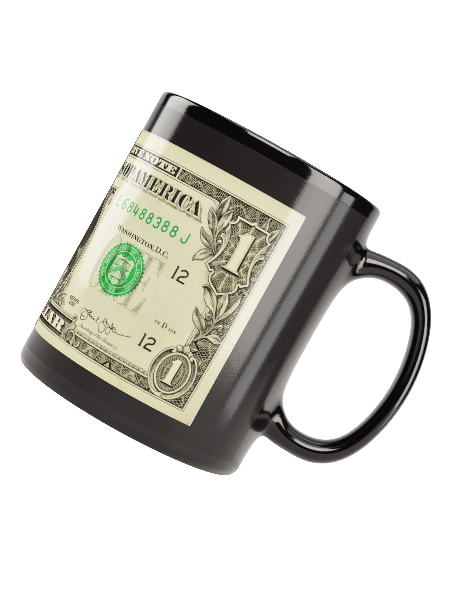 Frankie Dollar Bill Mug product image (6)