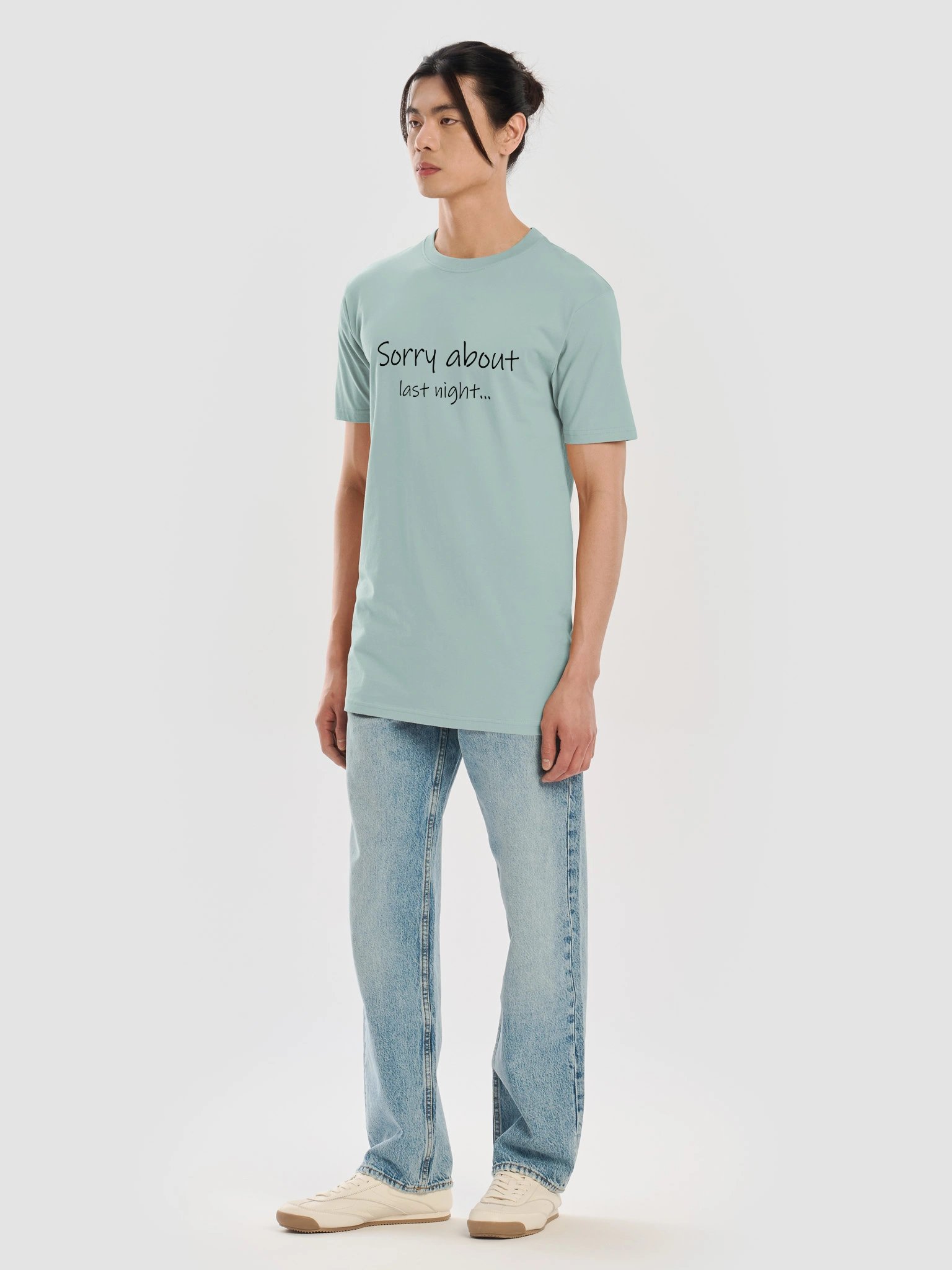 Sorry About Last Night Heavyweight Tee Lt product image (33)