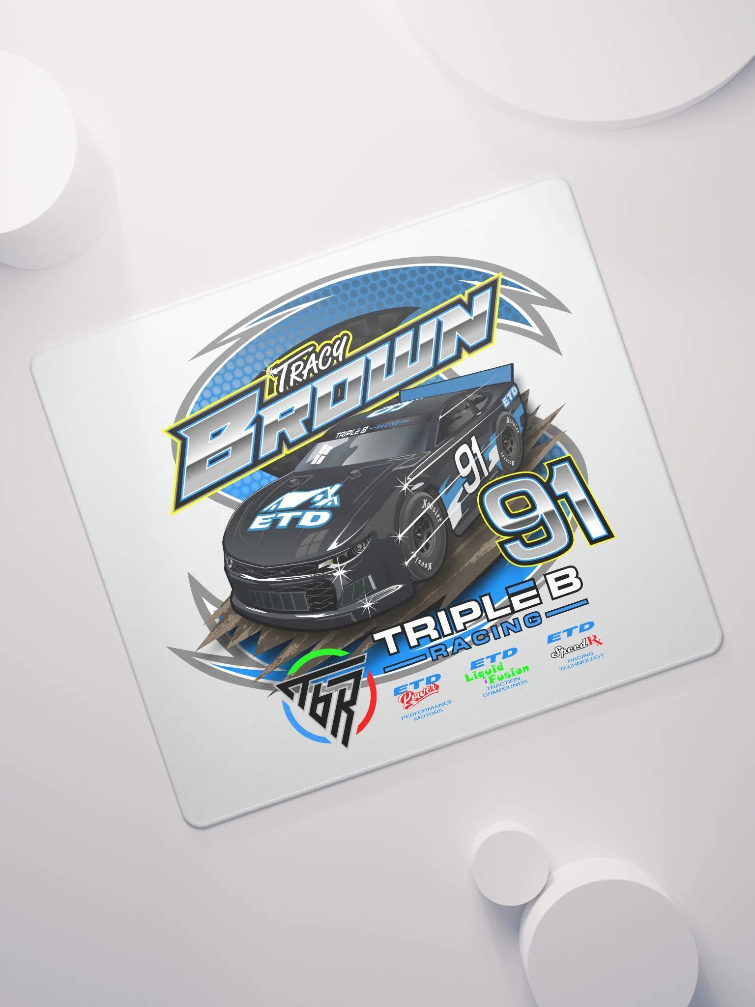 Tracy Brown Superstreet Mouse pad (Light Grey) product image (7)