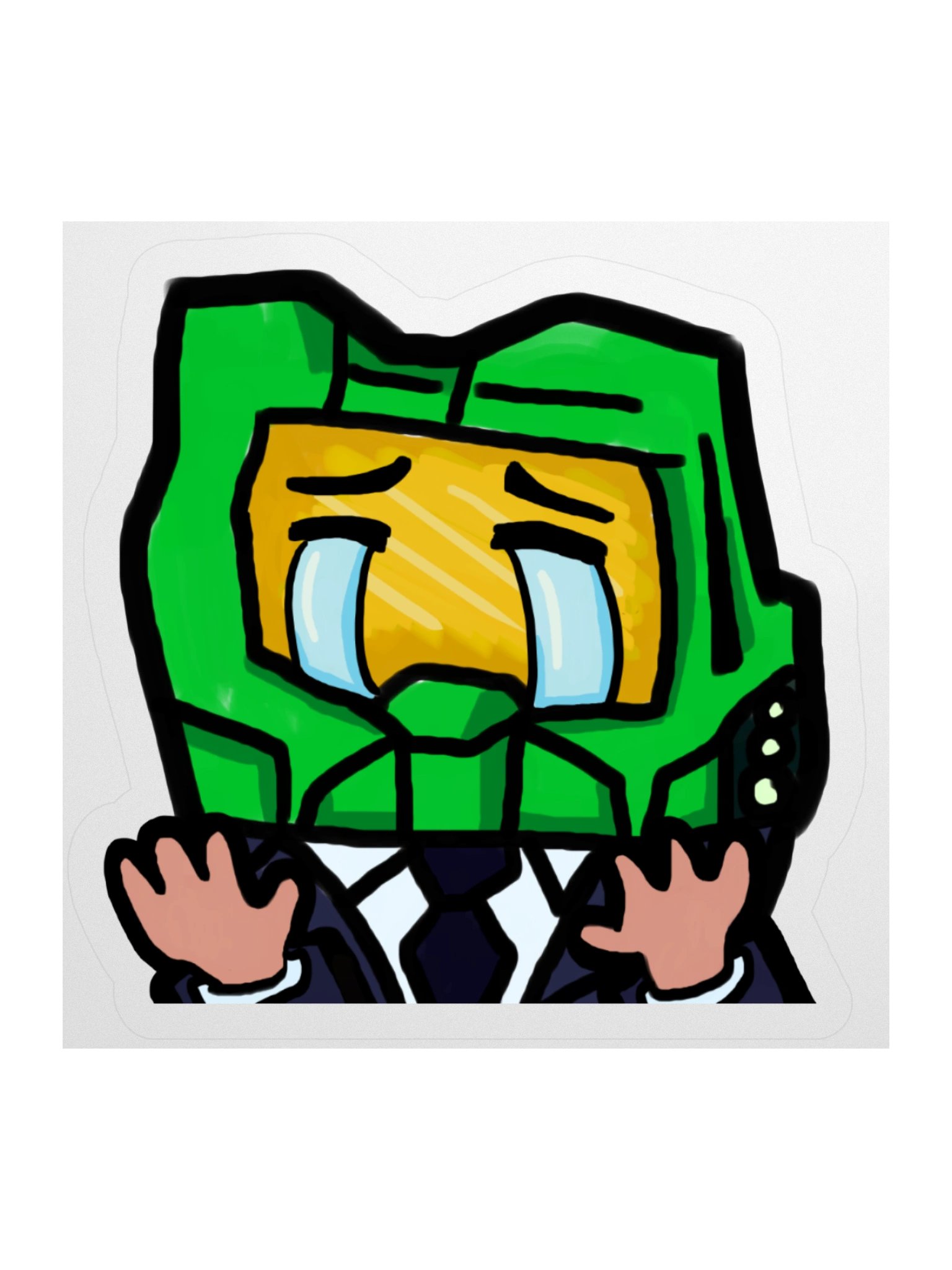 Crying Buddy Sticker product image (1)