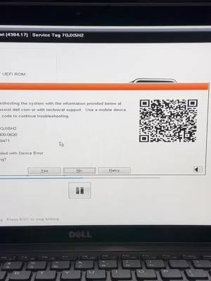 Discussion: Resolving Dell Latitude 7480 ePSA Error 4304.17 — Network 1: Failed with Device Error Model: Dell Latitude 7480 BIOS Diagnostics Result: ePSA error 4304.17 Description: `Alert! Network 1 - Failed with device error.` 🔍 Issue Summary: The onboard network adapter is failing the built-in Dell ePSA (enhanced Pre-boot System Assessment) diagnostics. Error code 4304.17 indicates a hardware communication failure with the system's network interface — most often the Intel I219-LM Ethernet Controller embedded on the motherboard. ✅ Steps to Diagnose and Resolve: 1. Basic Check – BIOS/UEFI * Ensure the onboard LAN controller is enabled in the BIOS. * Update BIOS to the latest available version from Dell’s support page. * Reset BIOS to defaults and retest if issue persists. 2. Re-run ePSA * Sometimes a failed POST device error is transient. * Boot to diagnostics again (`F12 > Diagnostics`) and confirm if the error repeats. 3. Check Device Manager (if Windows boots) * Boot into Windows. * Look for yellow warning icon under Network Adapters. * Uninstall and reinstall the driver if it's visible but erroring. 4. Driver/Firmware Updates * Download latest Intel I219-LM driver from Dell’s official site. * Also update chipset drivers just in case communication between components is failing. 5. Test Network Functionality * If system boots, plug into Ethernet and test connectivity. * If it fails to acquire IP or doesn't show as connected, NIC may be failing despite drivers. 6. Check for Physical Damage * Examine the Ethernet port on the laptop for bent pins or corrosion. * Test port with different Ethernet cable and switch/router. 🔁 If All Else Fails: Disable onboard NIC in BIOS and use a USB-to-Ethernet adapter. Recommend motherboard replacement if under warranty — the NIC is soldered onto the board. 📌 Recommendation: If the device is in production and network access is essential, temporarily use a USB NIC to keep the user online while a repair or motherboard replacement is scheduled. Has anyone experienced this on other Dell models? Any known BIOS versions that fix it? Let’s collaborate.