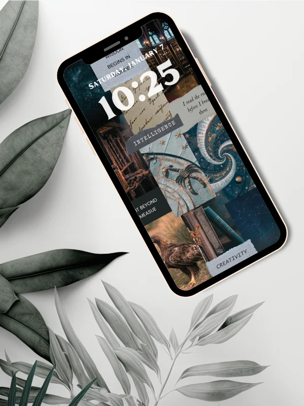 Magical Houses Aesthethic Collage Phone Wallpaper Bundle 4K Quality Bundle for Android and IOS product image (6)