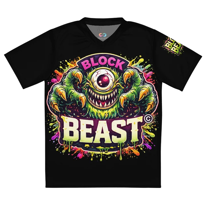 LIMITED EDITION - CNX Core All-over print Unisex Tee — Block Beast 001 product image (1)