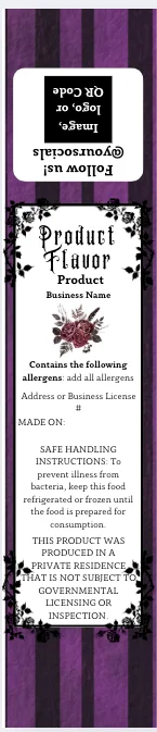 Shadow & Lace Label Templates product image (2)