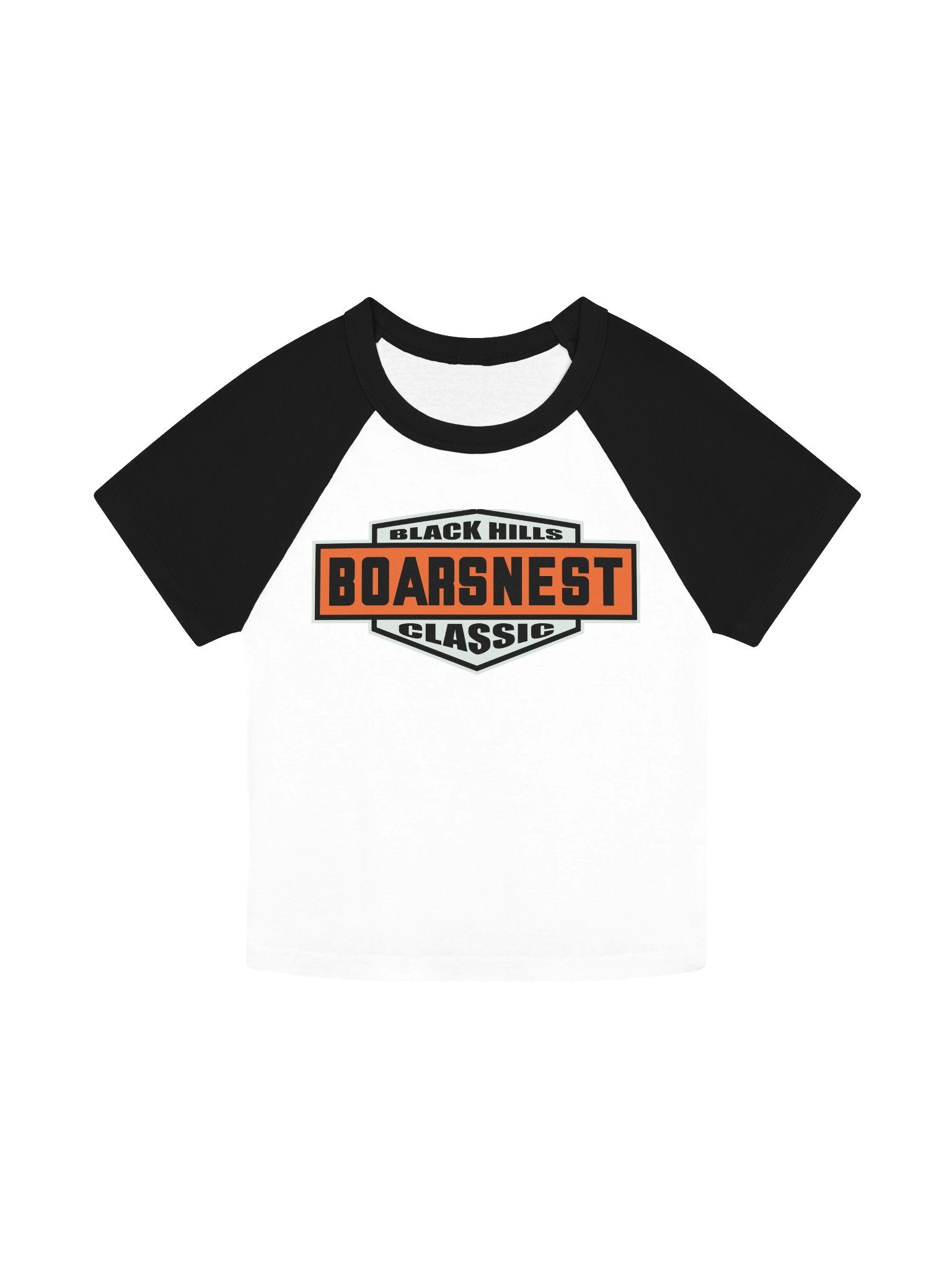 Boarsnest Classic Shield Emblem Baby Tee product image (1)