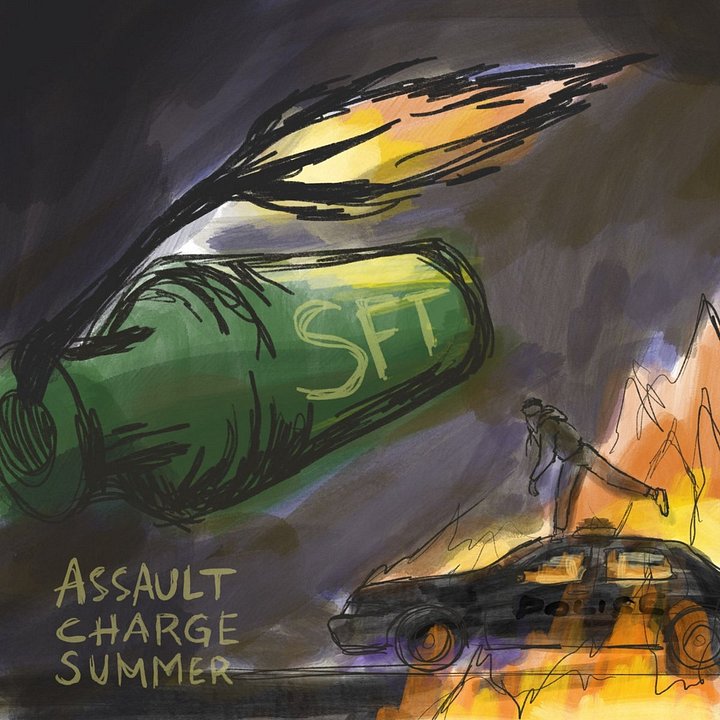 Smitten for Trash - Assault Charge Summer [CD] product image (1)