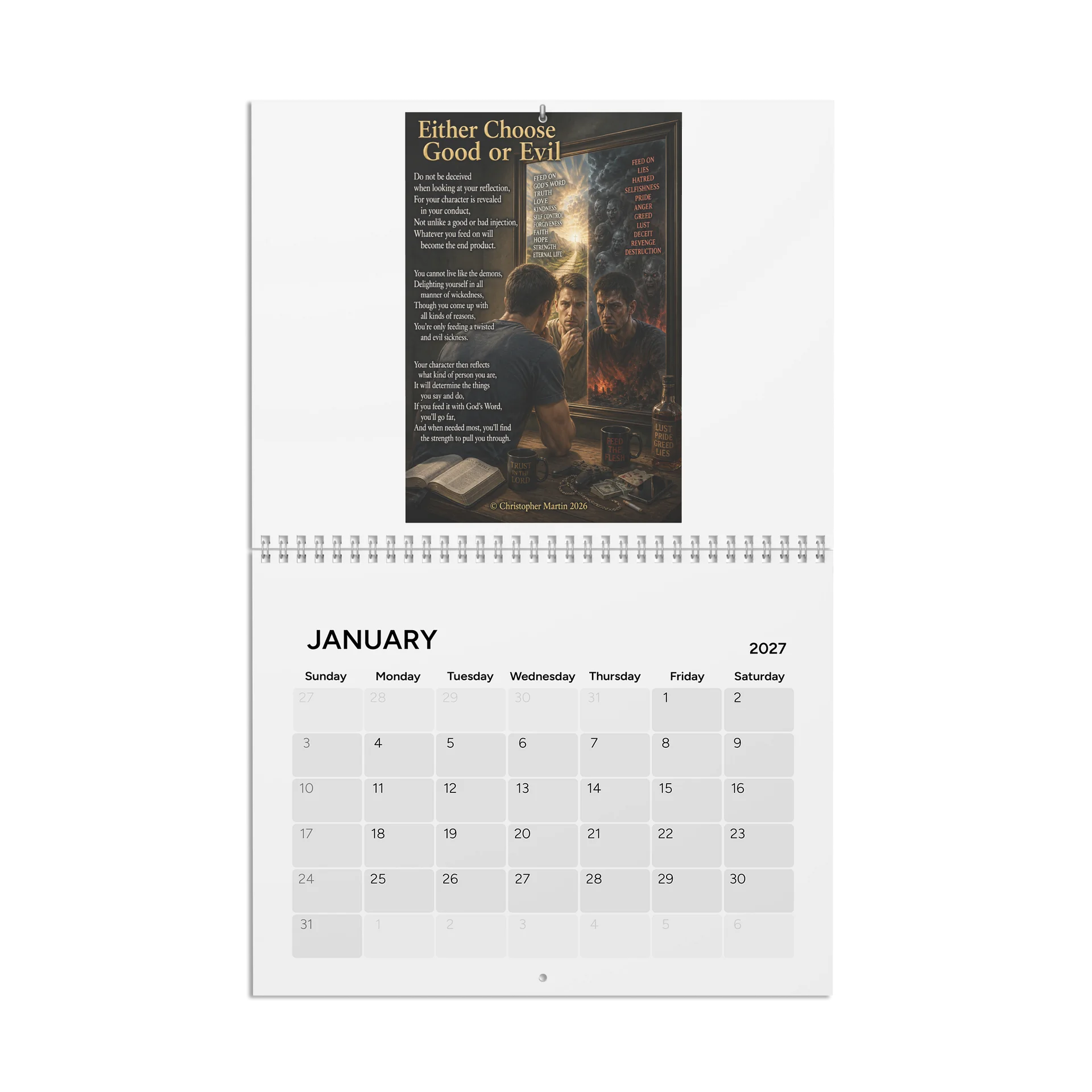 Calendar 2027 - The end is near! product image (1)