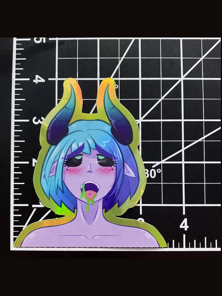 Shiva Slime Holographic Waterproof Sticker product image (1)