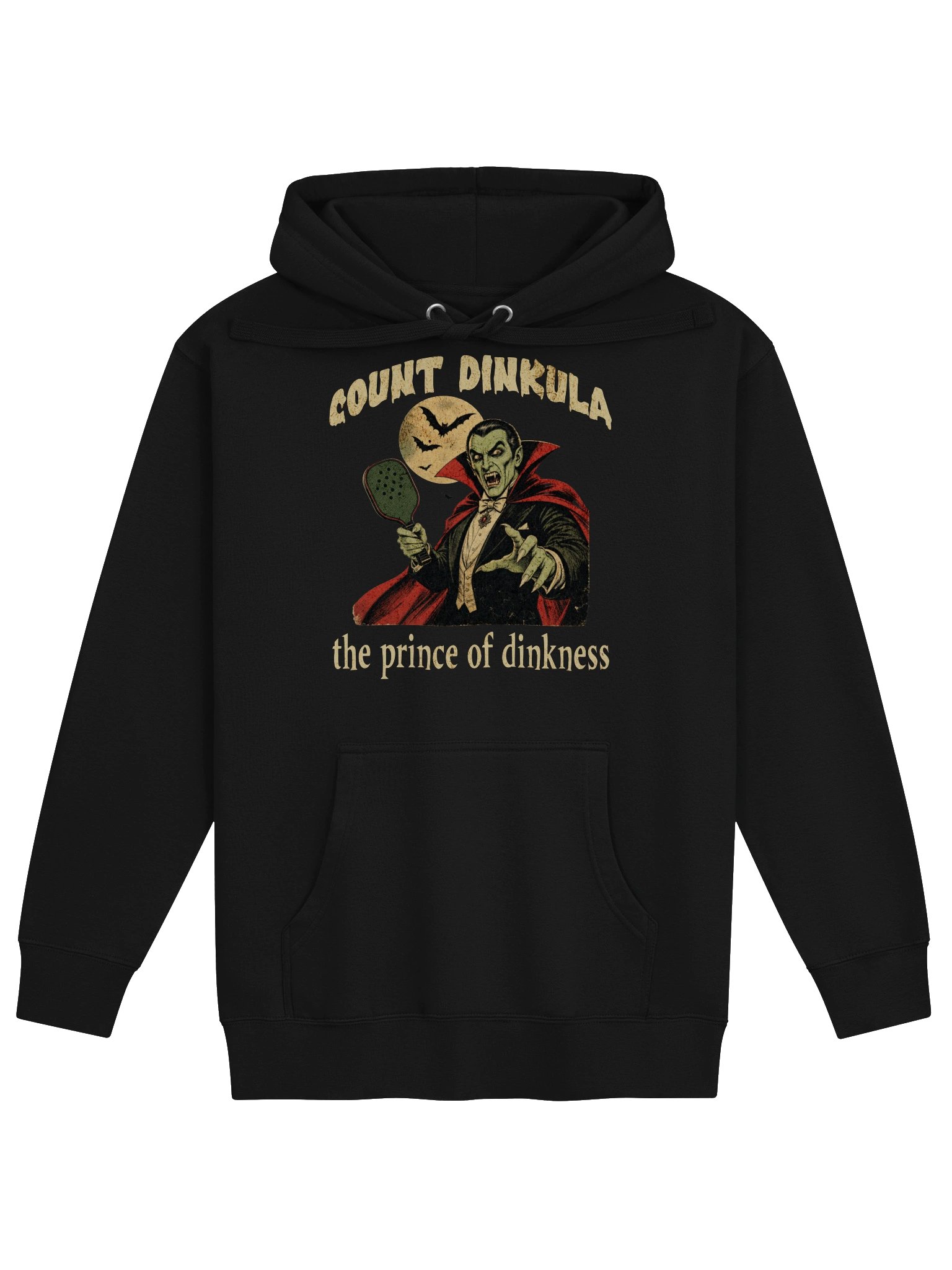 Count Dinkula Halloween Pickleball Hoodie | Funny Dracula Pickleball Hoodie product image (1)